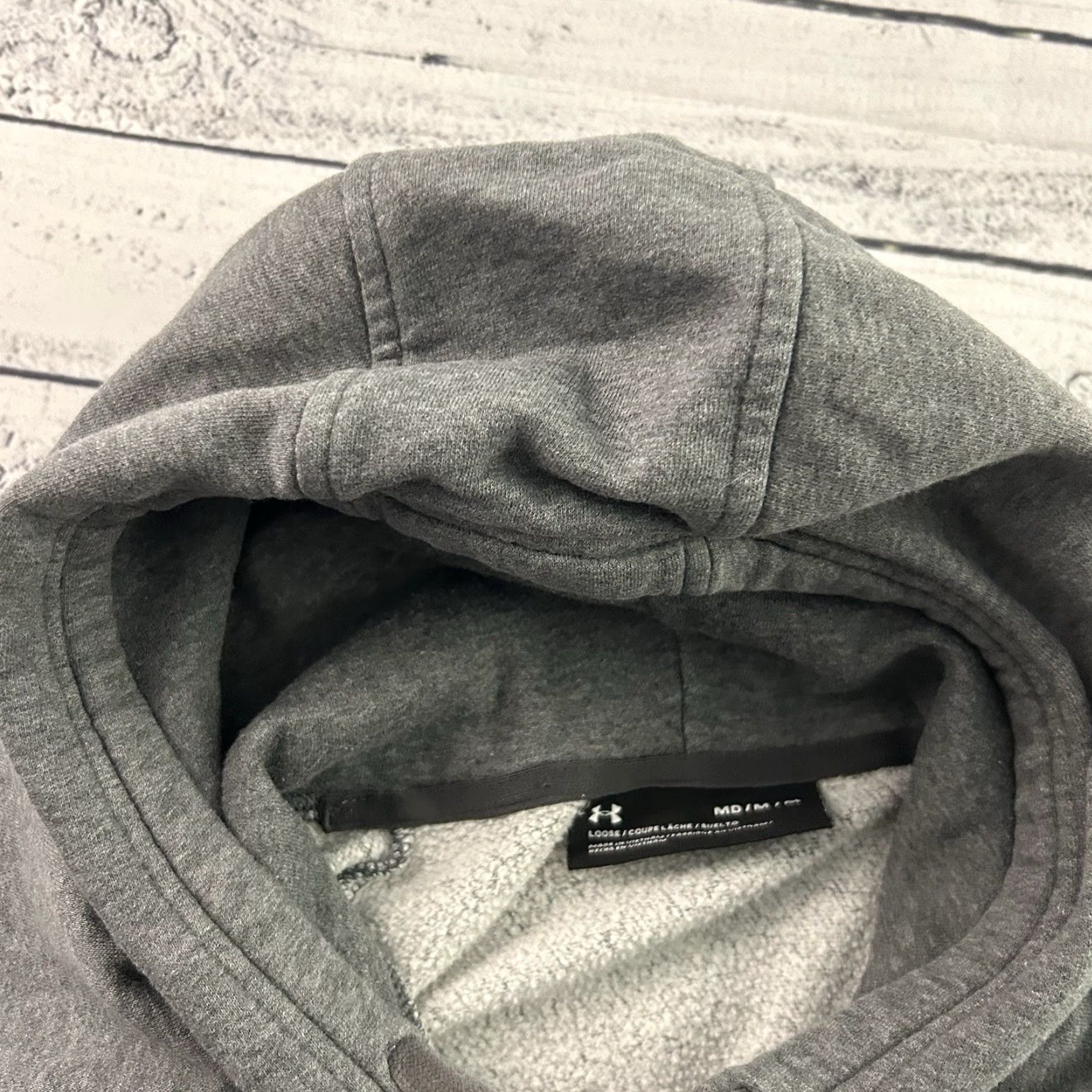 Under Armour Under Armour Hoodie Mens M Gray Pullover Sweatshirt Size US M / EU 48-50 / 2 - 4 Thumbnail