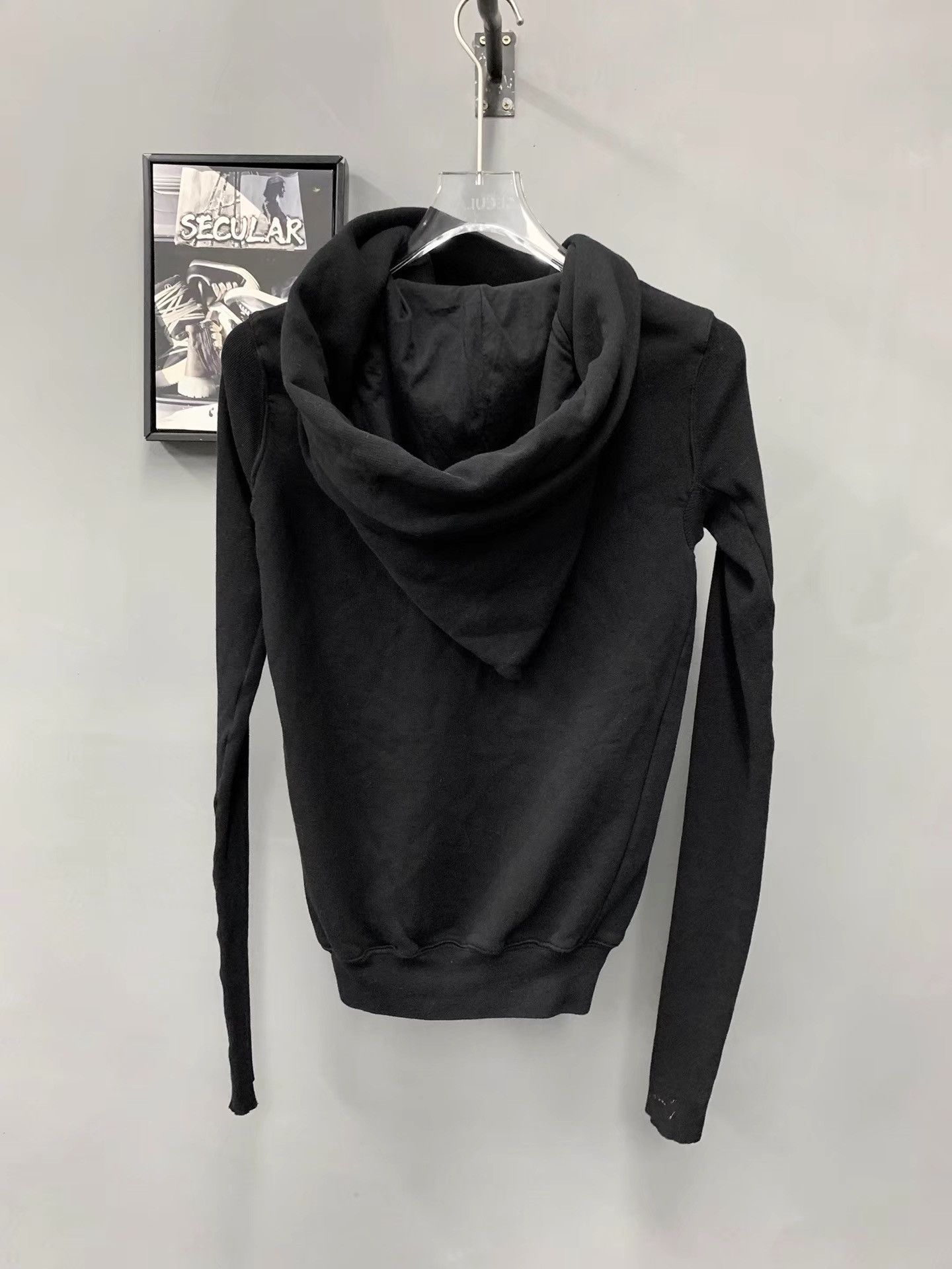 Rick Owens Rick Owens Women's Wizard Hat Zipper Hoodie K34 Size XS / US 0-2 / IT 36-38 - 2 Thumbnail