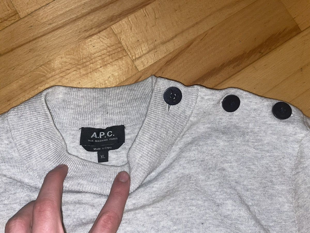 A.P.C. Apc A.p.c. sweater knit XL Size US XL / EU 56 / 4 - 3 Thumbnail