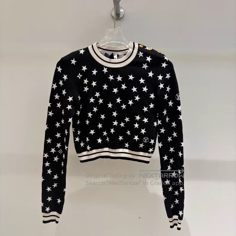 Louis Vuitton Louis Vuitton Star Series Star Full Print Knitwear Size S / US 4 / IT 40 - 1 Thumbnail