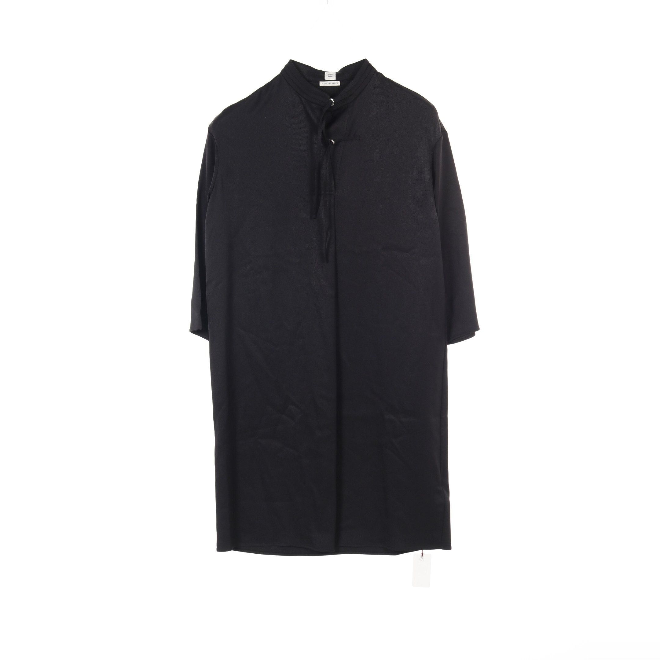 Hermes Hermes One Piece Rayon Silk Black Size ONE SIZE - 1 Thumbnail