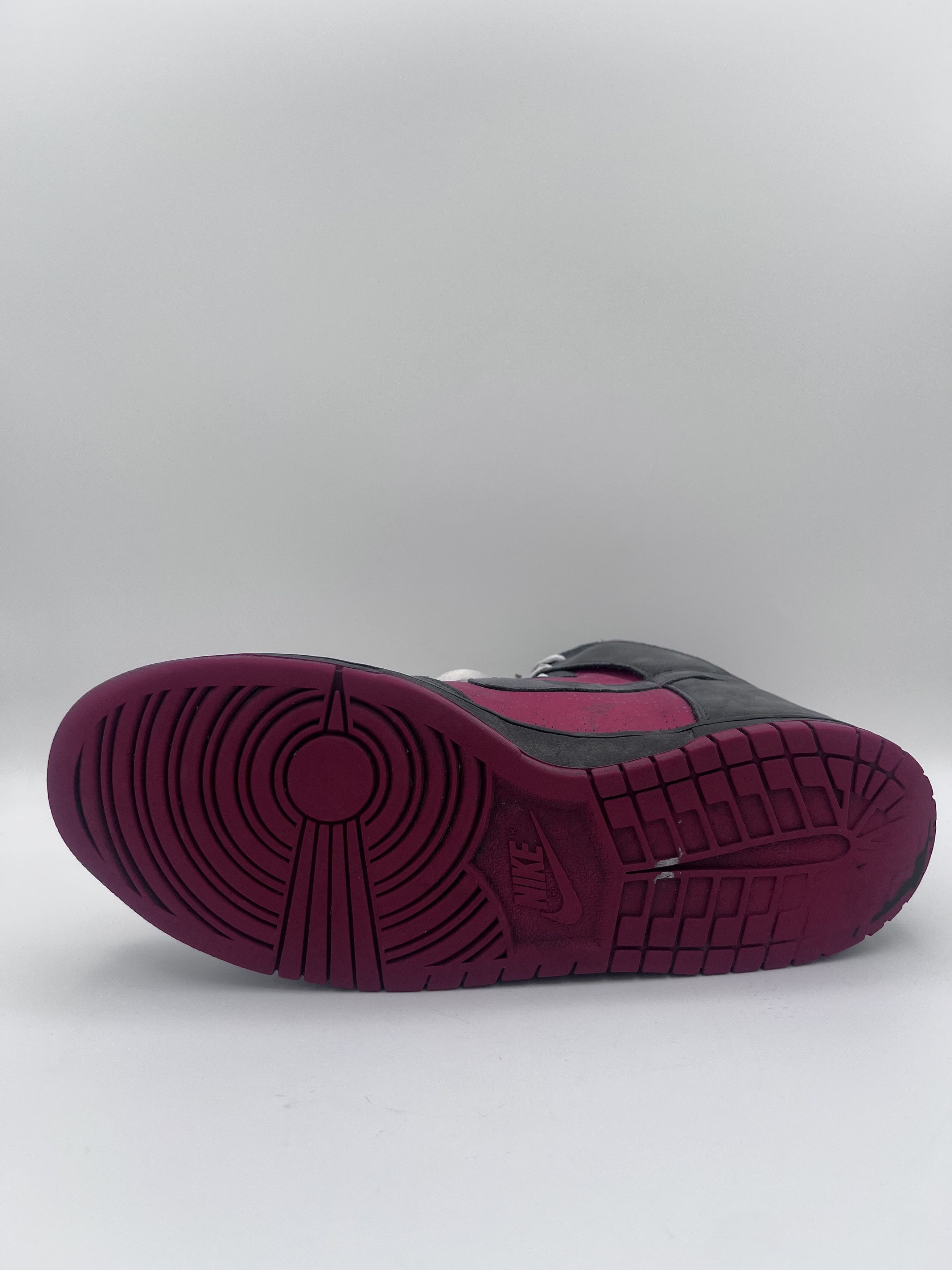 Nike Nike Dunk High Red Plum Anthracite 2009 Mens 11.5 317982-601 Size US 11.5 / EU 44-45 - 7 Thumbnail