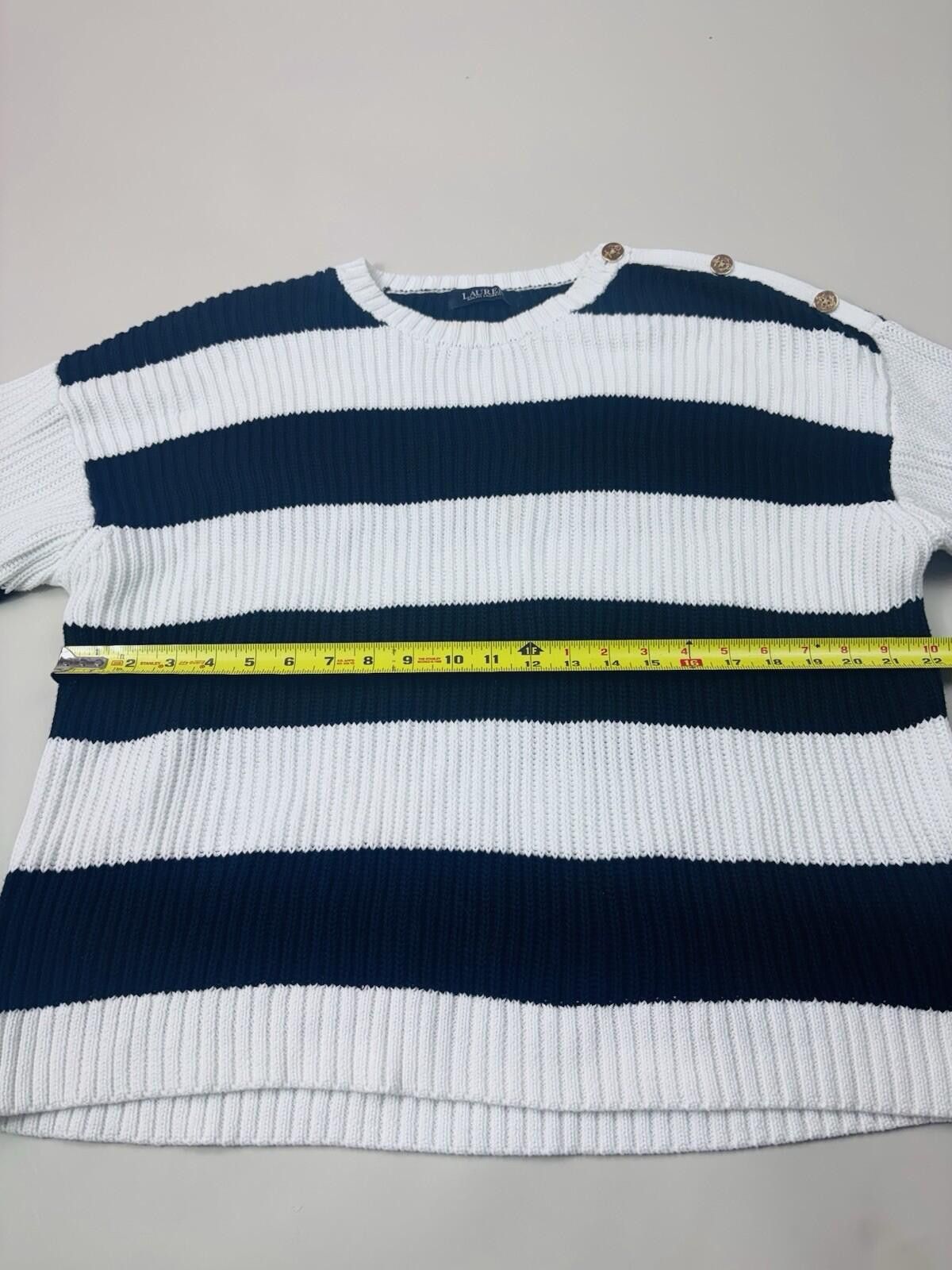 Polo Ralph Lauren Lauren Ralph Lauren Black Label Women, Knit Sweater Size M Size M / US 6-8 / IT 42-44 - 6 Thumbnail