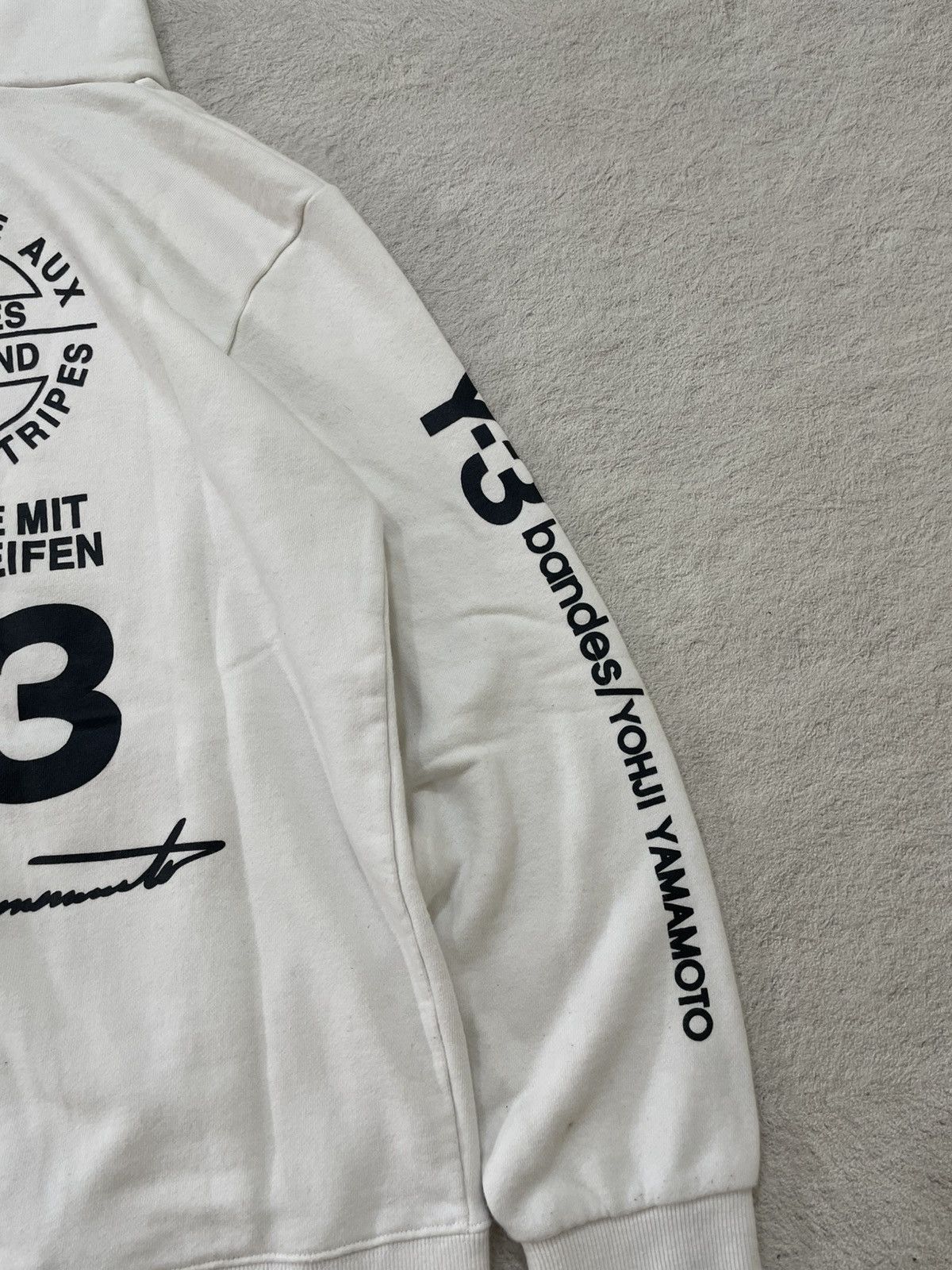 Japanese Brand 2000s Japanese Y-3 Back Logo Y’j Graphic Hoodie Hysteric Size US M / EU 48-50 / 2 - 7 Thumbnail