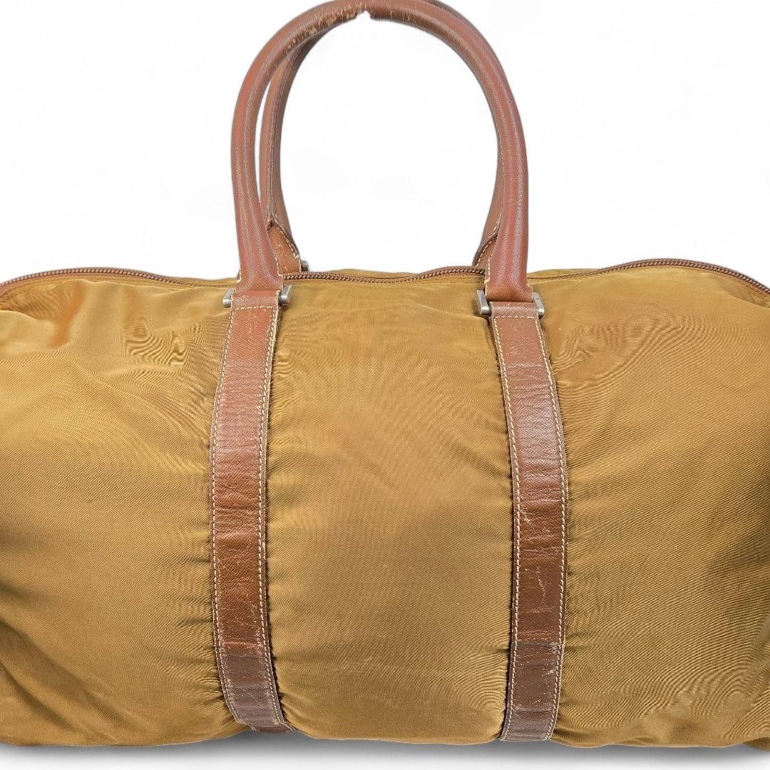 Prada Prada - Boston Travel Luggage Shoulder Bag Strap Vintage Size 46 - 5 Thumbnail