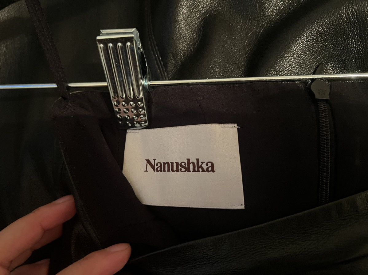 Nanushka Nanushka Vegan-Leather Midi Skirt Size 25" / US 0 / IT 36 - 11 Thumbnail