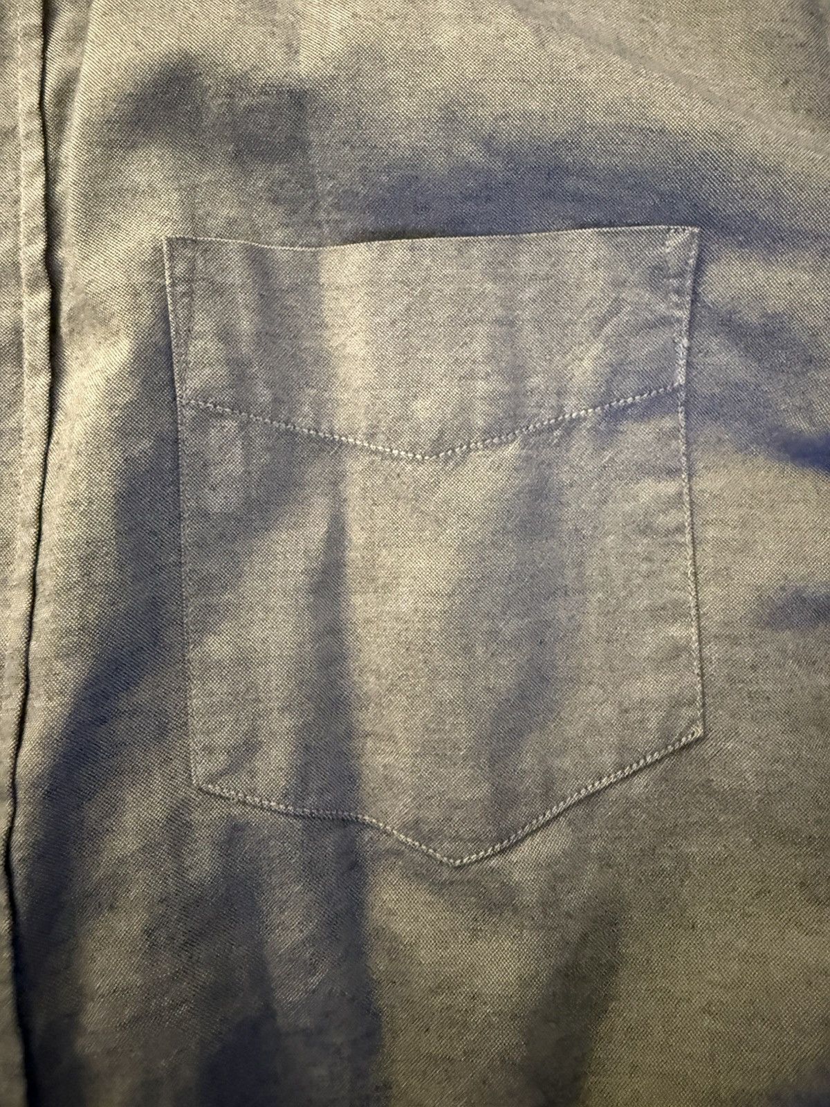 Acne Studios Acne Studios Isherwood Chamb Button-Down — Blue Chambray Size US M / EU 48-50 / 2 - 4 Thumbnail