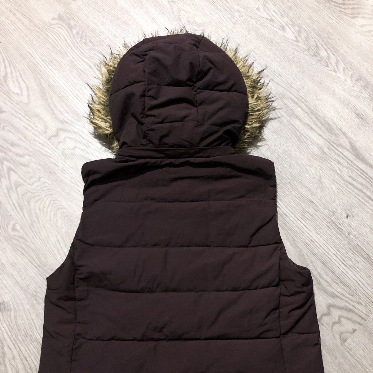 If Six Was Nine 2000s Gap Gothic Punk Style Down Jacket Fur Vest Brown Size US M / EU 48-50 / 2 - 12 Thumbnail
