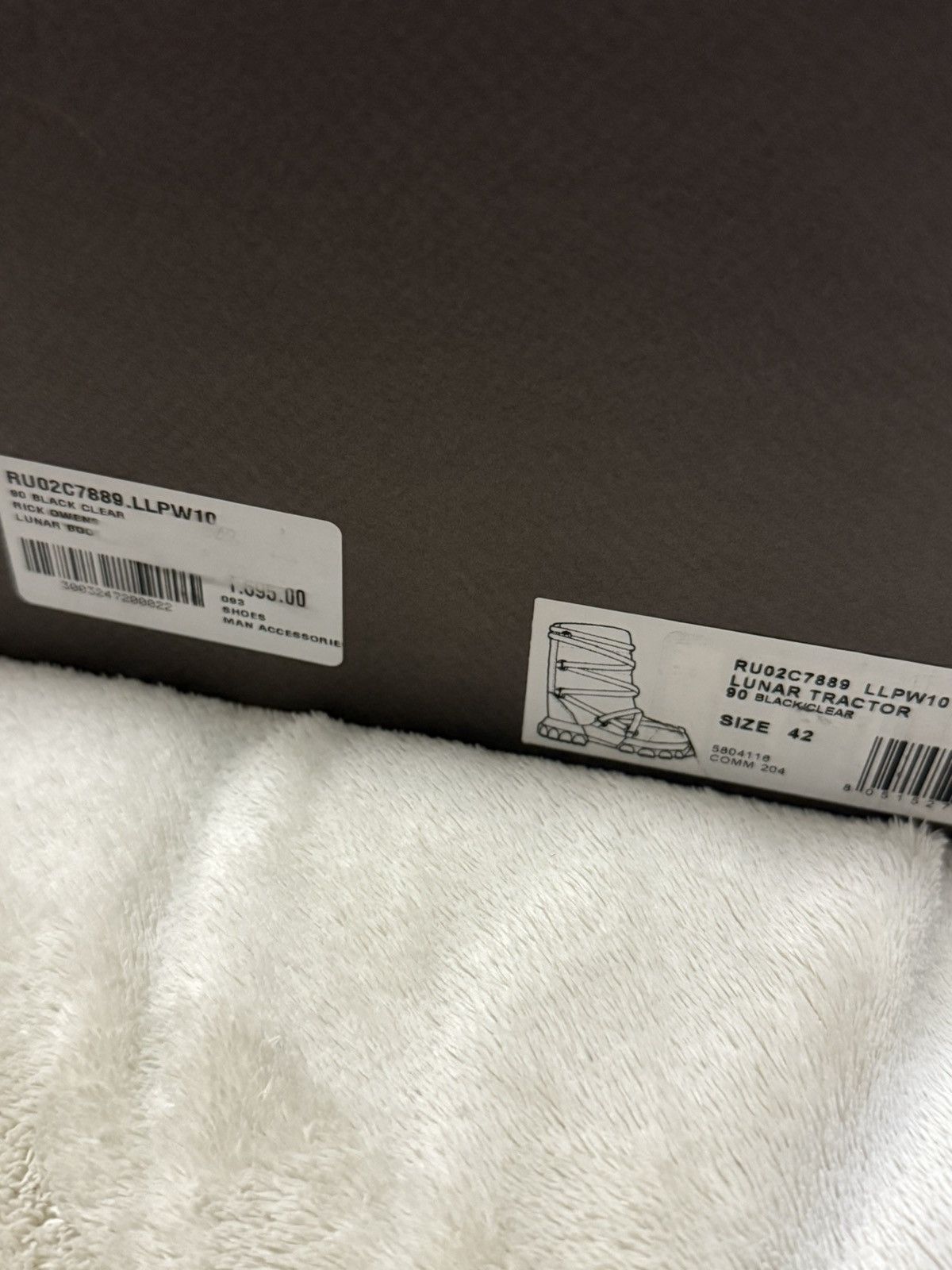 Rick Owens rick owens lunar tractor Size US 9 / EU 42 - 6 Thumbnail