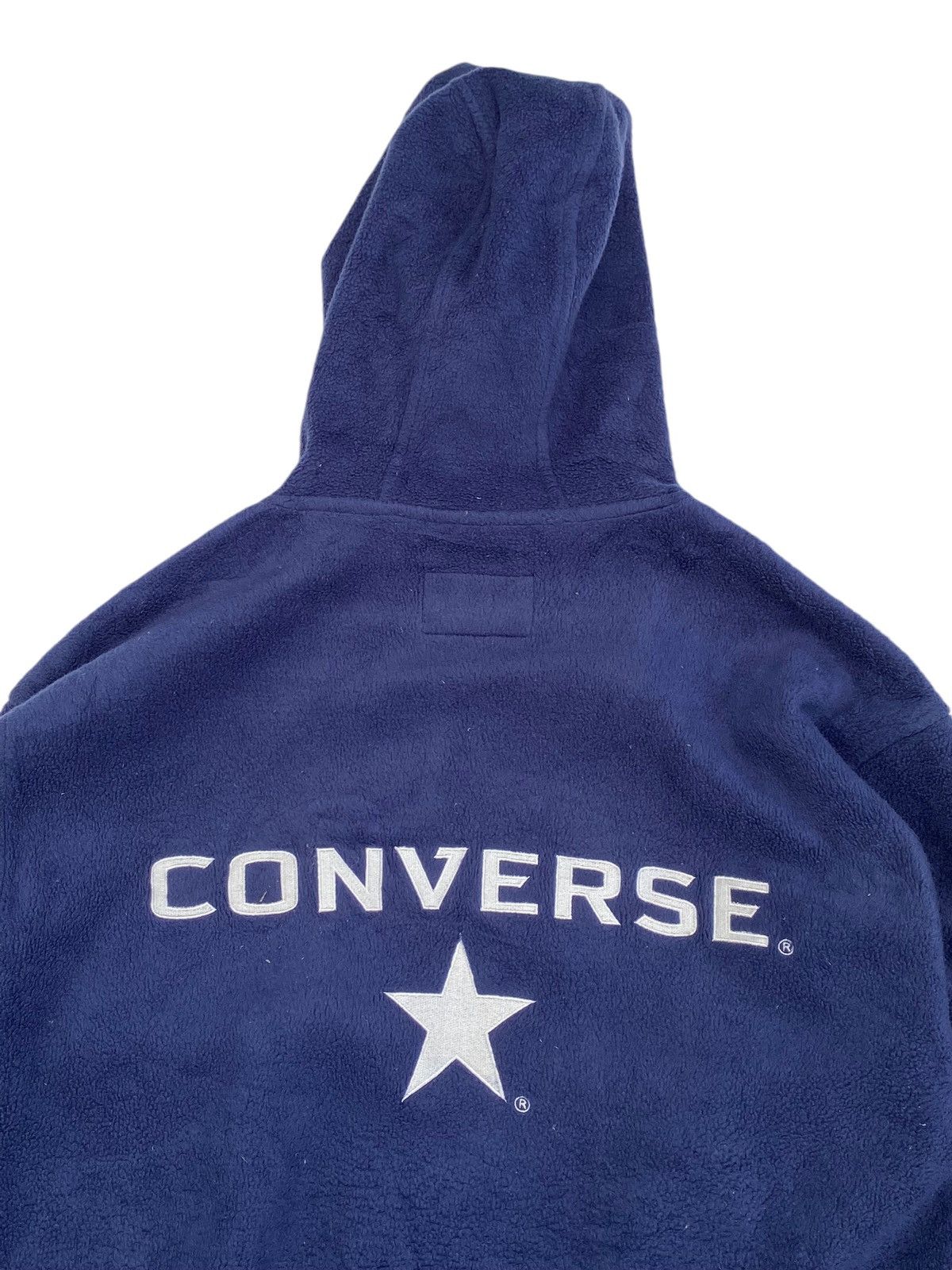 Converse × Vintage Vtg Converse Fleece Hoodie Big Logo Size US M / EU 48-50 / 2 - 4 Thumbnail