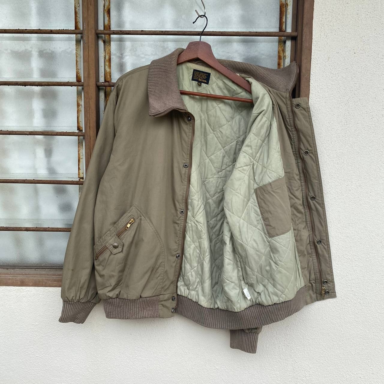 Big John VINTAGE 90S BIG JOHN BOMBER JACKET Size US XXL / EU 58 / 5 - 10 Thumbnail