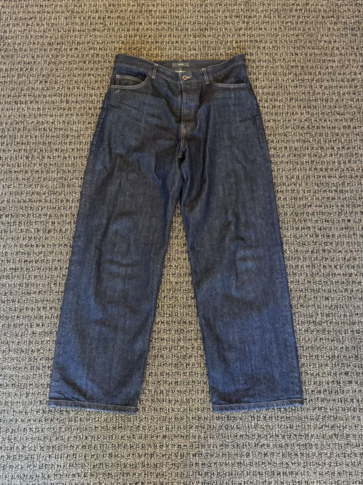 Vuja De Vuja De Steve Distressed Selvedge Jeans | Grailed