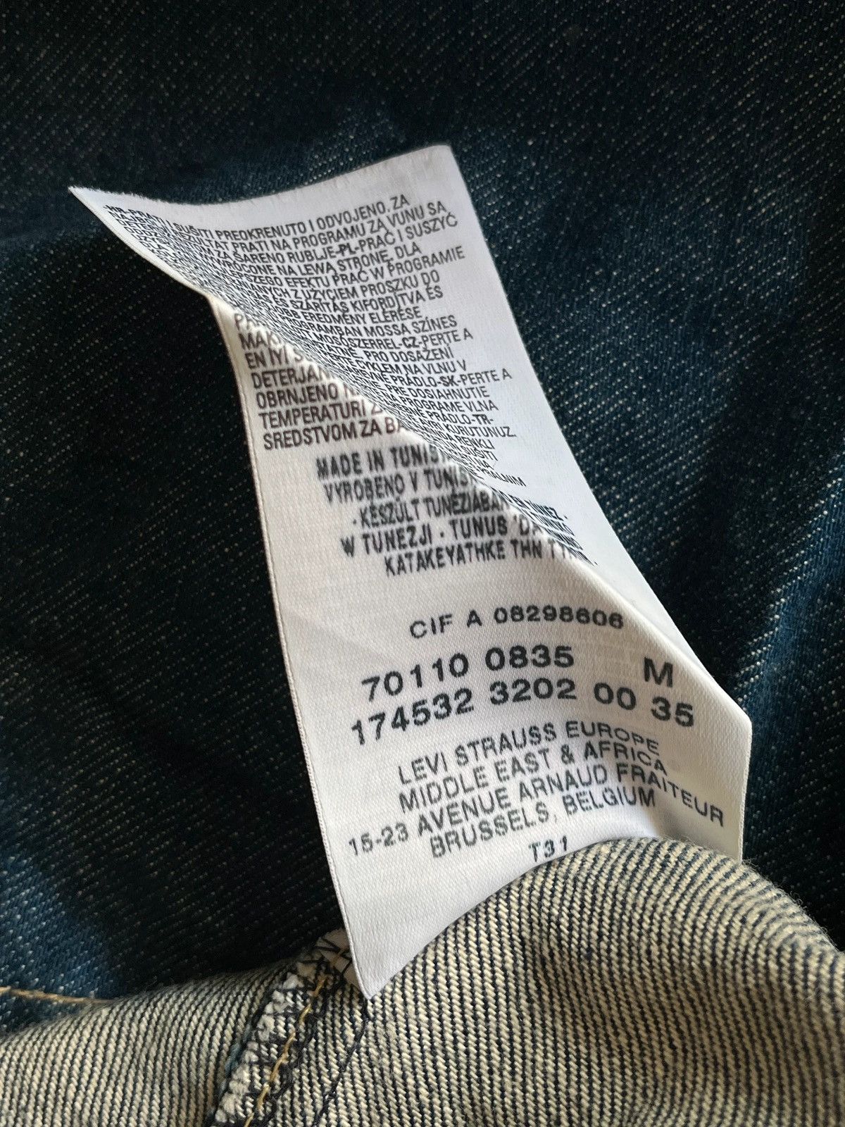 Levi's Levi's Engineered Jeans Sz M 2002 Y2K Denim Coat Jacket Size M / US 6-8 / IT 42-44 - 16 Thumbnail