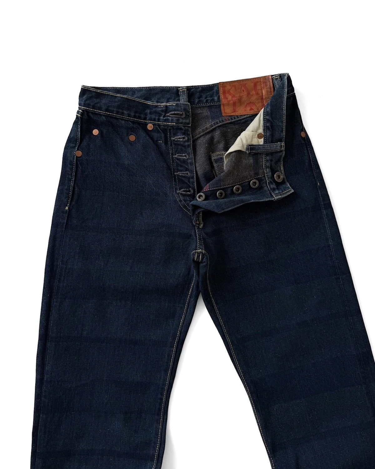 Kapital KAPITAL REVERSE DENIM JEANS Size US 28 / EU 44 - 9 Thumbnail