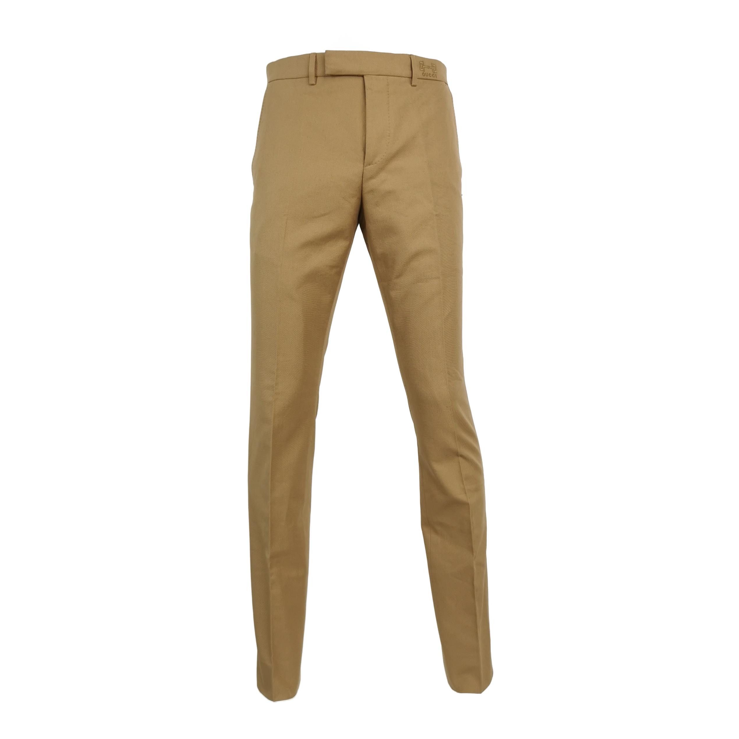 Gucci Gucci Cotton Logo Casual Pants Size 46 Size US 30 / EU 46 - 1 Thumbnail
