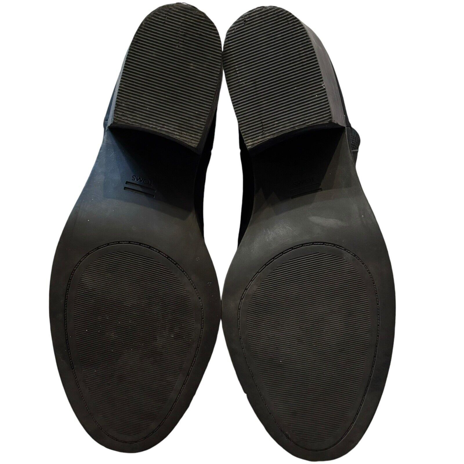 Toms TOMS Everly Black Nubuck Cushioned Chelsea Booties Size 9 Size US 9 / IT 39 - 6 Thumbnail