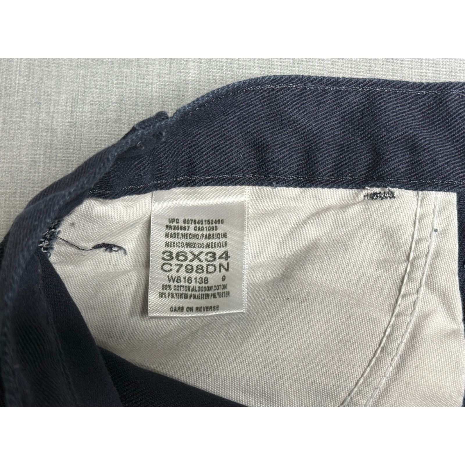 Dickies Dickies Navy Blue Workwear Pants 36x34 Size US 36 / EU 52 - 3 Thumbnail