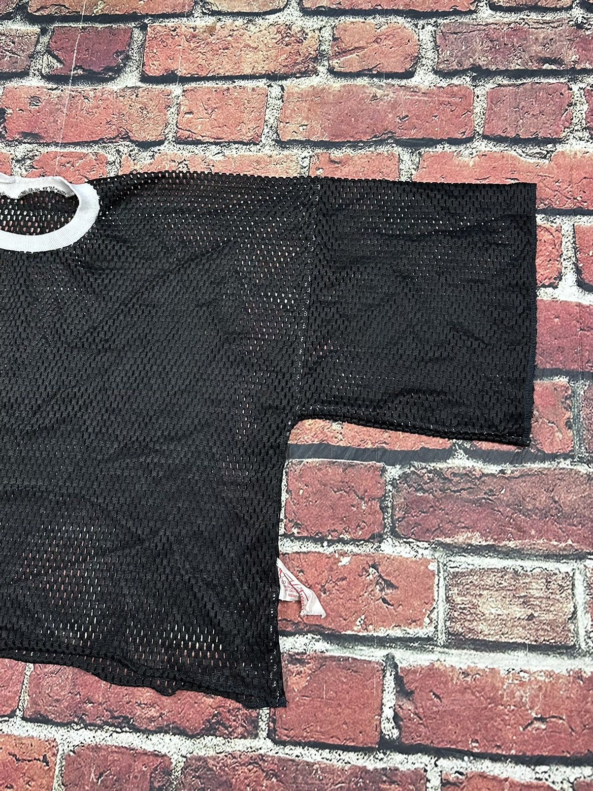 Vintage Vintage Cropped Practice Jersey Football KnitWear Mesh Blank Size US XL / EU 56 / 4 - 4 Thumbnail