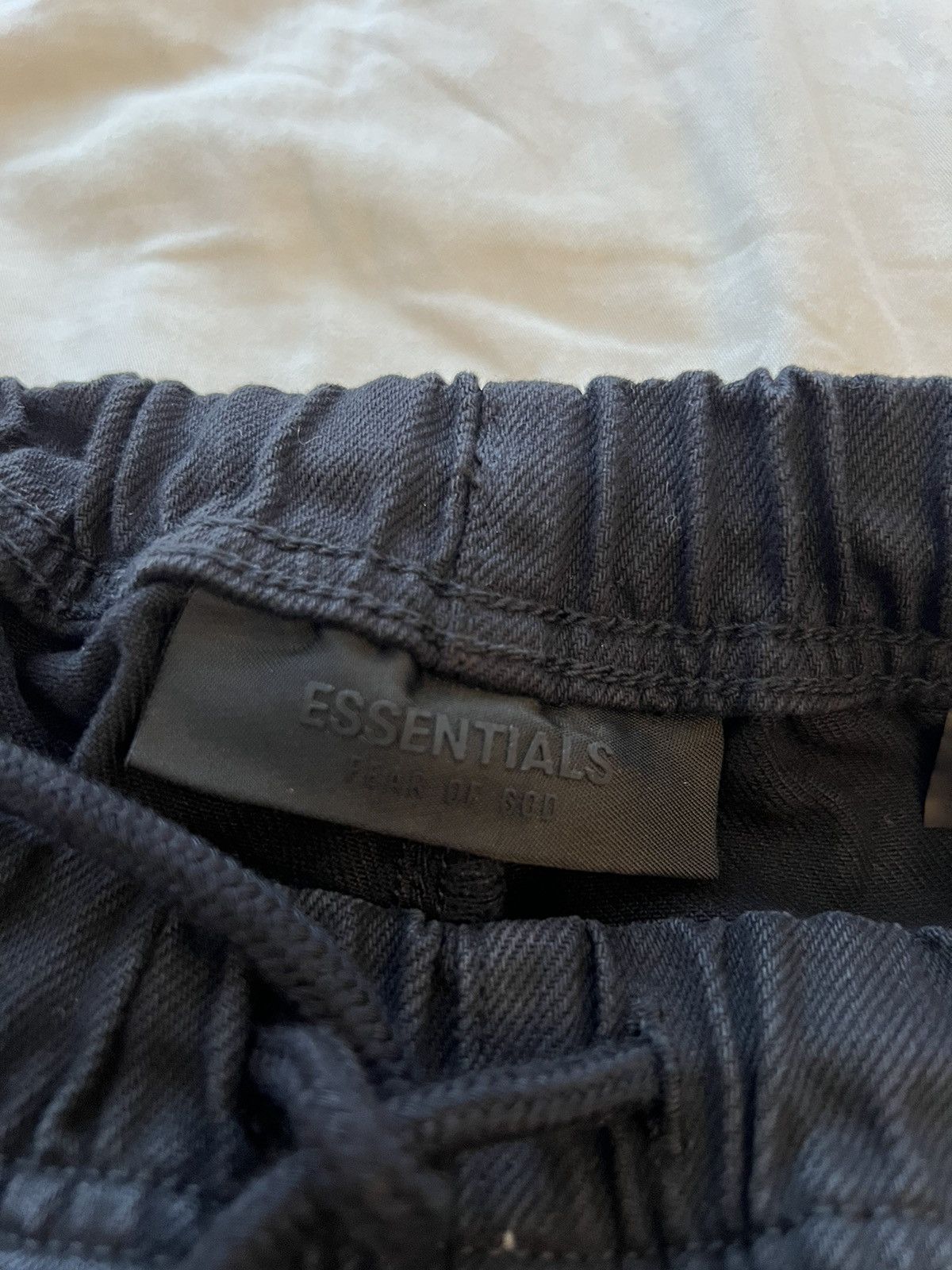 Essentials Fear of God Essentials Denim Lounge Pants Black Medium Size US 32 / EU 48 - 5 Thumbnail