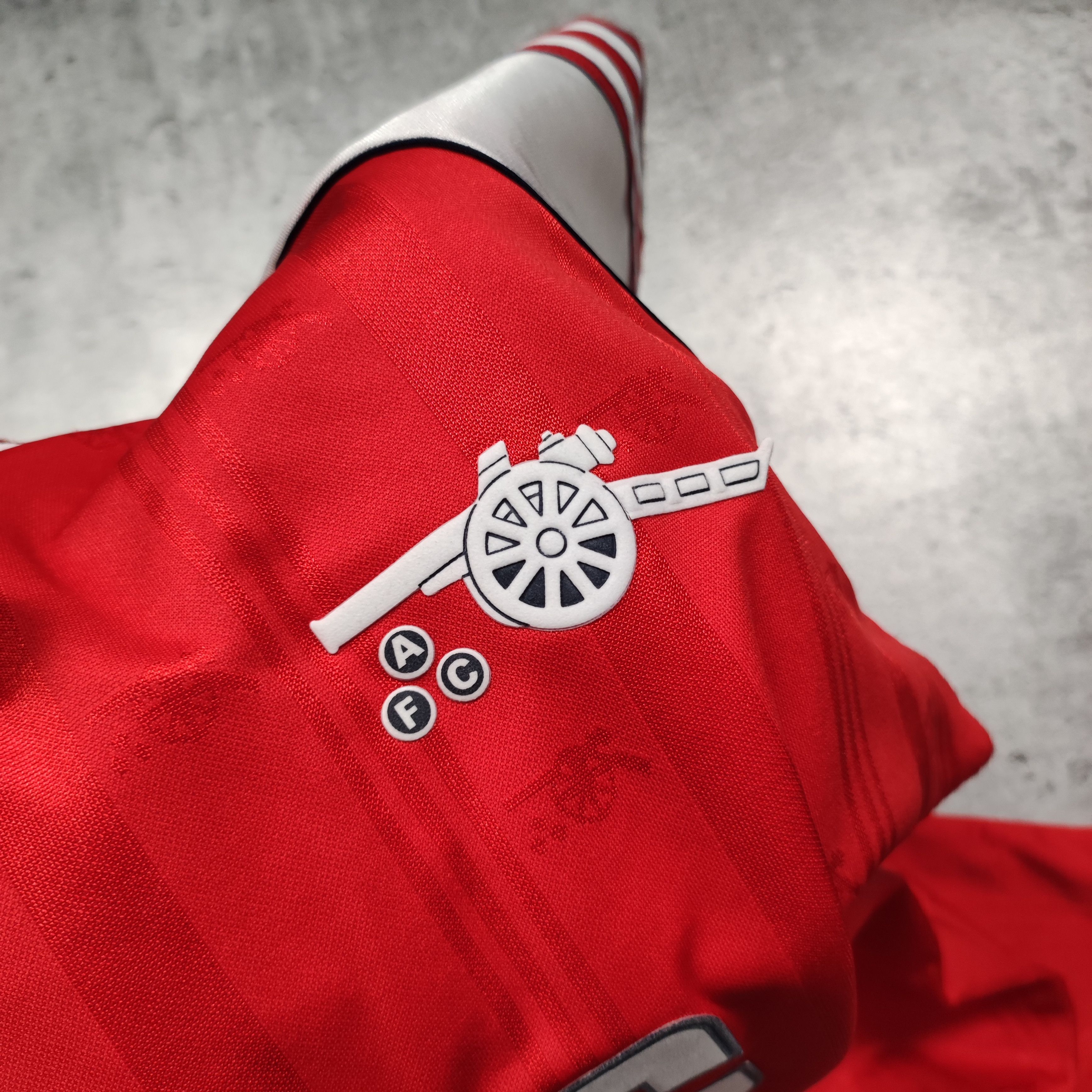 Vintage Vintage RARE Arsenal London 1989 Archive Adidas Jersey Size US XL / EU 56 / 4 - 6 Thumbnail