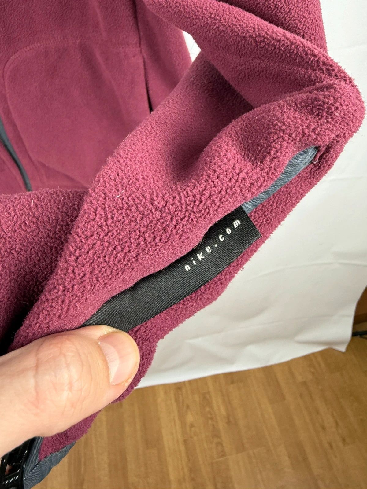 Nike Nike Vintage Fleece Full Zip Hoodie 00s size L Size US L / EU 52-54 / 3 - 15 Thumbnail