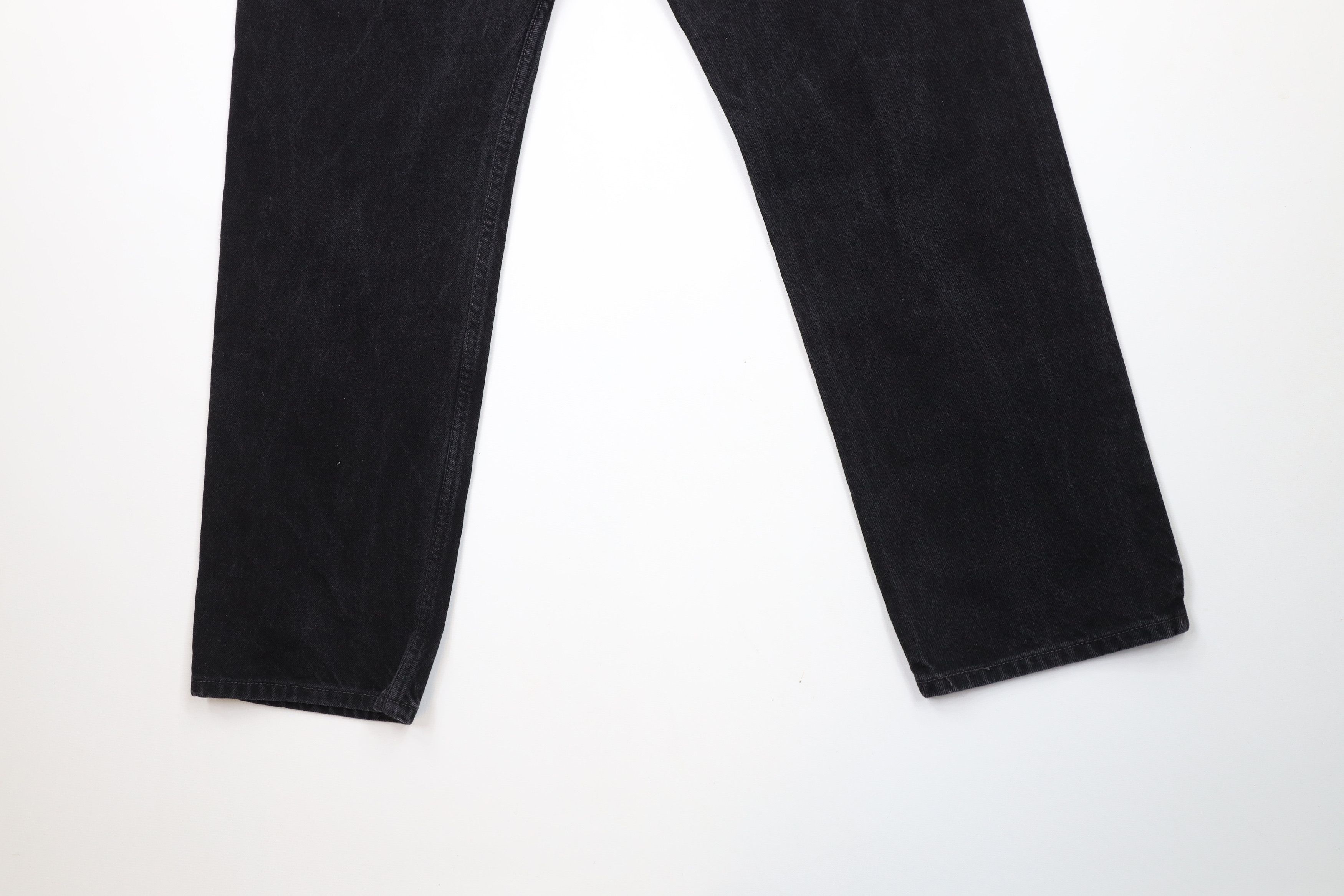 Levi's × Vintage Vintage Y2K Levis 505 Fit Straight Leg Denim Jeans Black Size US 34 / EU 50 - 10 Thumbnail