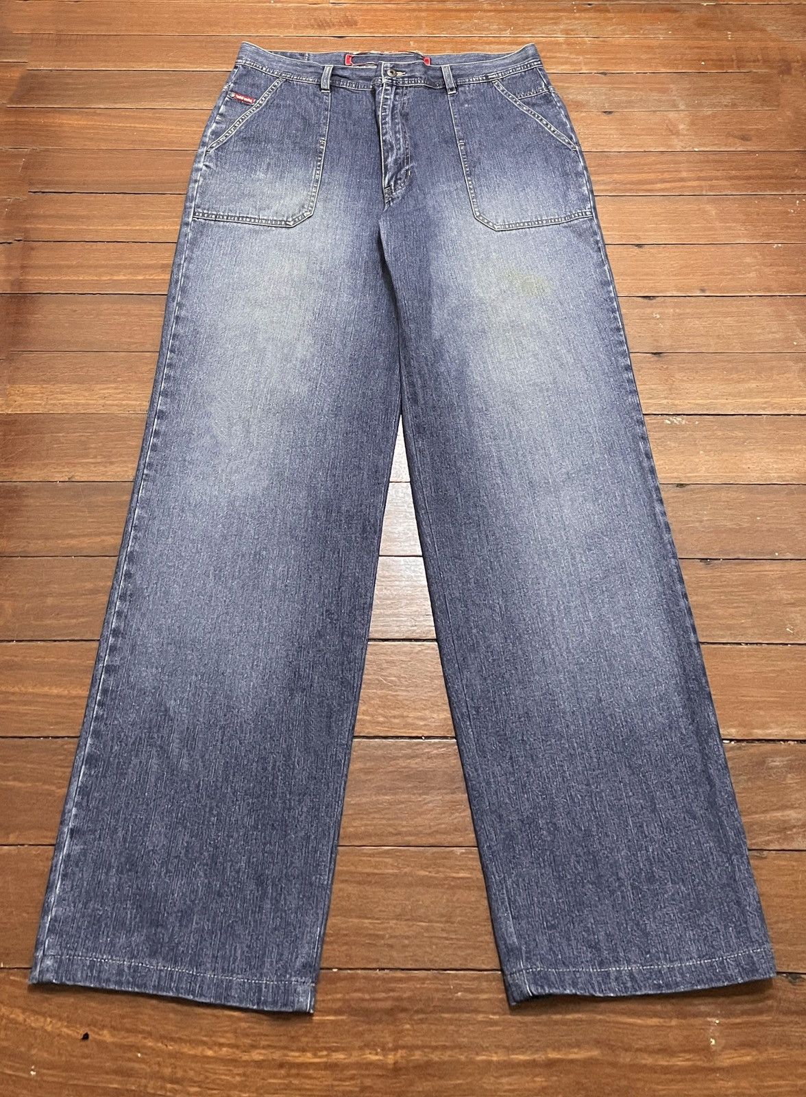 Ecko Unltd. Very Rare Design Vintage Ecko Unltd Rapper Baggy Jeans 2000s Size US 38 / EU 54 - 1 Thumbnail