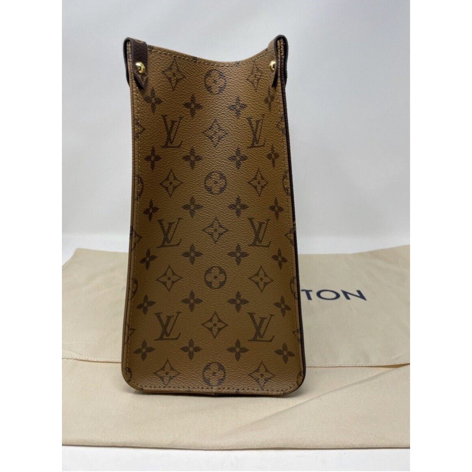 Louis Vuitton Louis Vuitton ONTHEGO MM Monogram Reverse Bag Size ONE SIZE - 7 Thumbnail