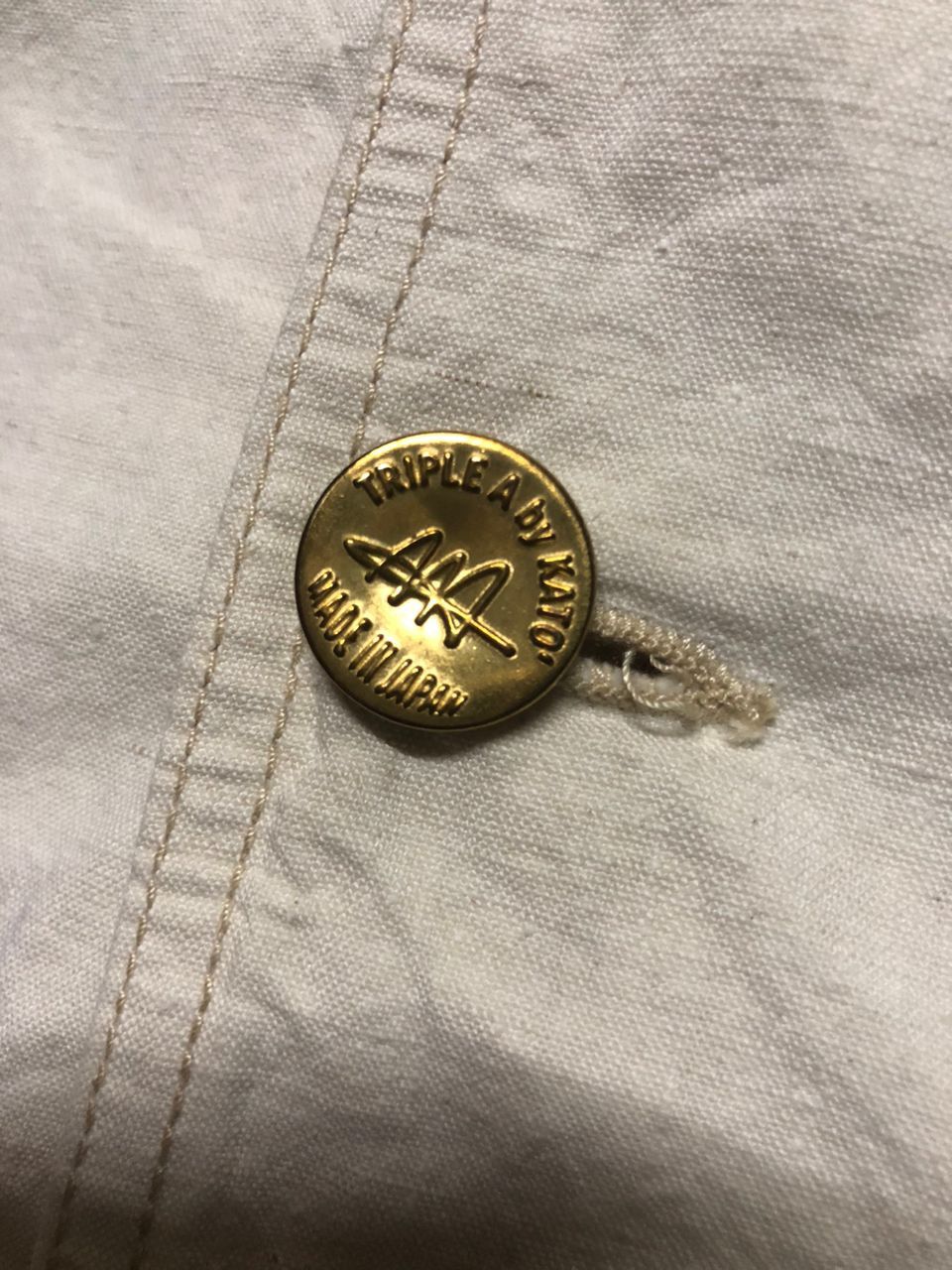 Japanese Brand Vintage Triple A by Kato Japan Workers Jacket Cotton Size US M / EU 48-50 / 2 - 14 Thumbnail