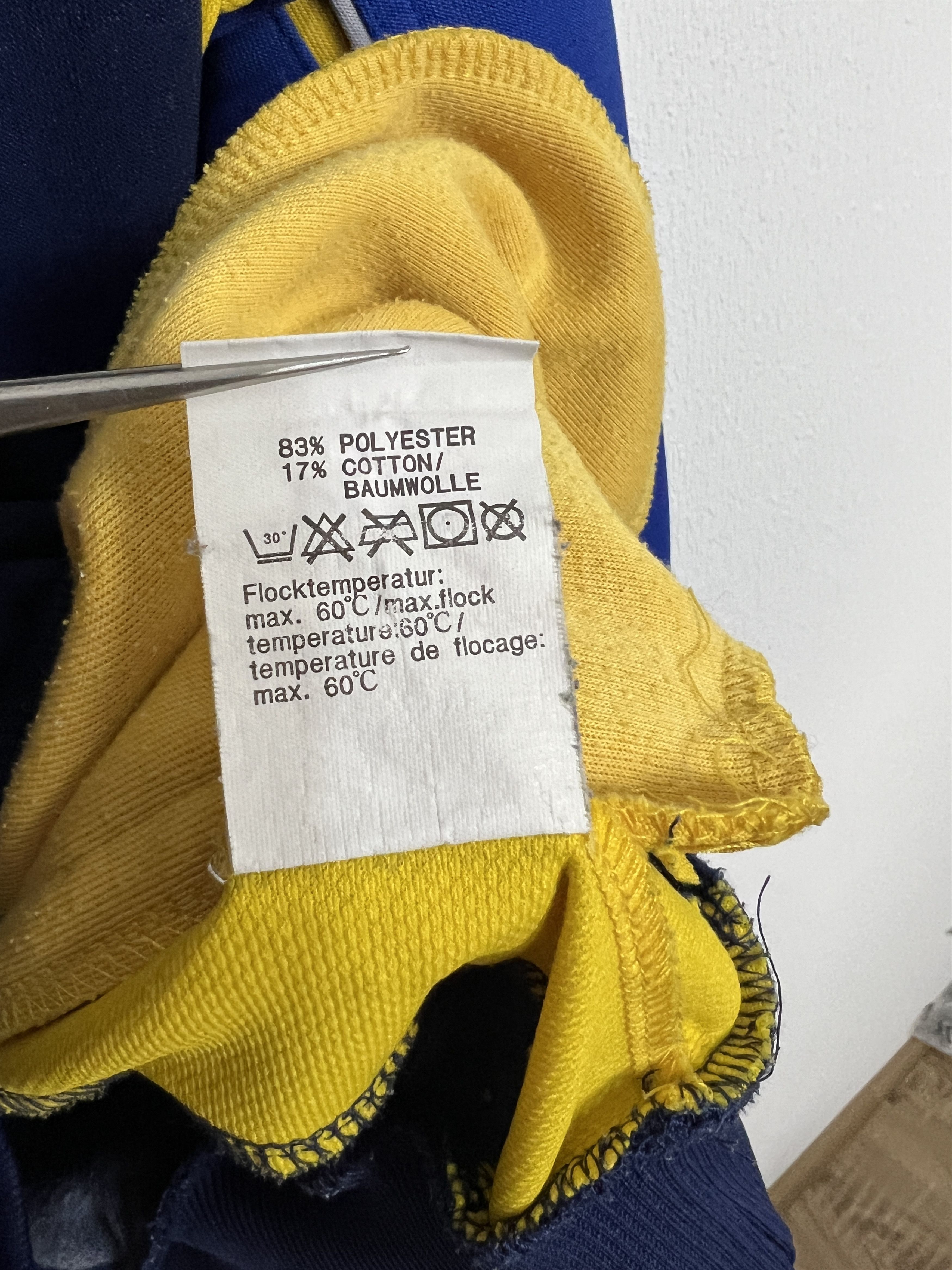 Vintage Eintracht Braunschweig Football Player Issue Jacket Track Size US XXL / EU 58 / 5 - 8 Thumbnail