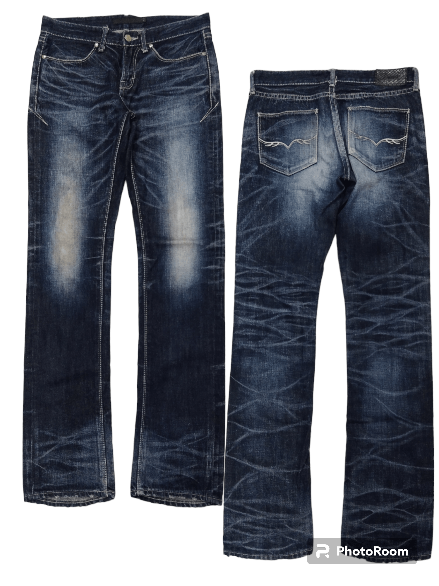 GOSTAR DE FUGA SICK WASHED FUGA MADE IN JAPAN DENIM PANTS Size US 28 / EU 44 - 1 Thumbnail