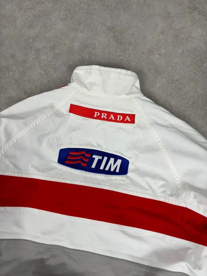 Prada AW2003 Prada White & Red Luna Rossa Sport Jacket Size M / US 6-8 / IT 42-44 - 7 Thumbnail