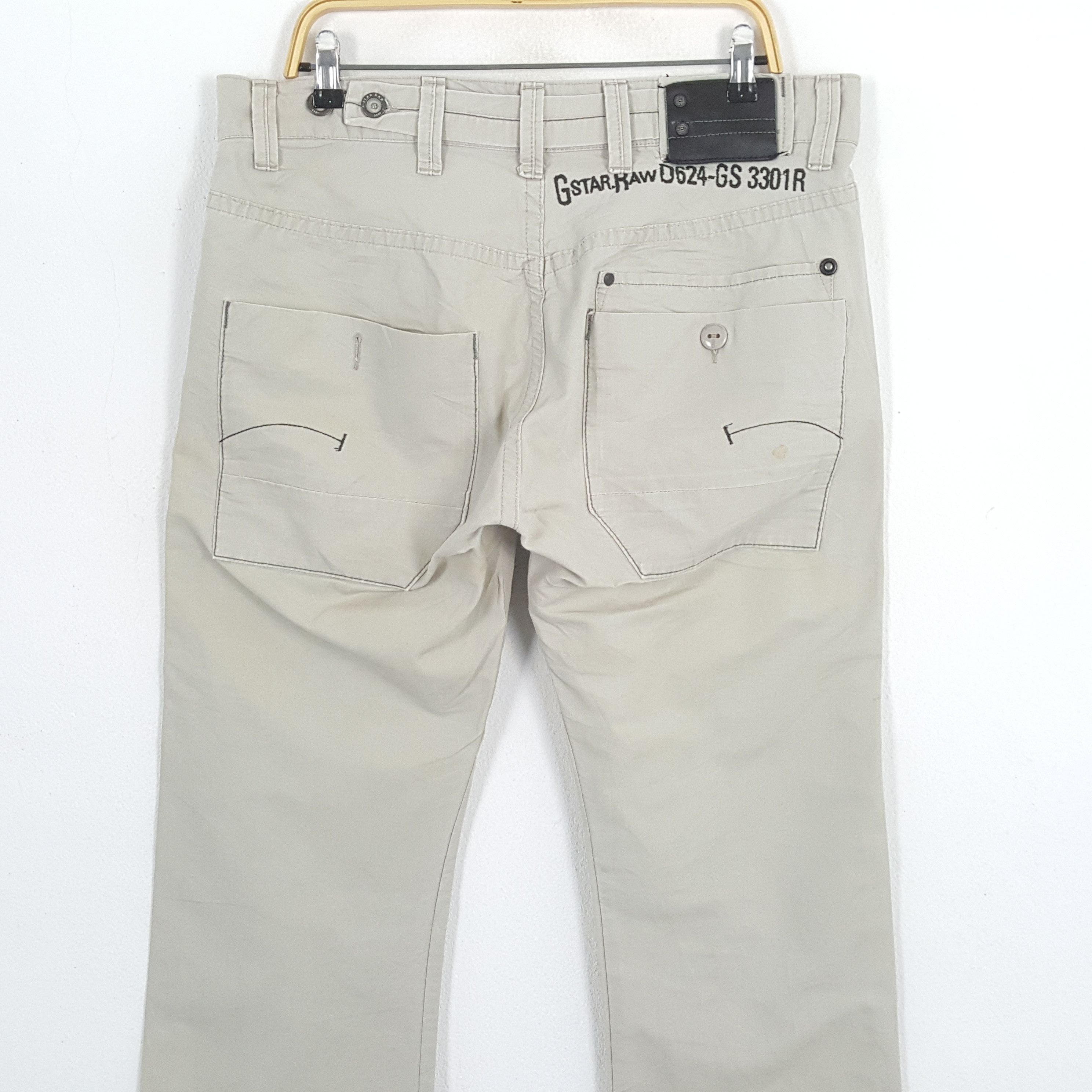 G-Star × Vintage Vintage G-STAR RAW Japanese Brand Streetwear Style Pants Size US 36 / EU 52 - 5 Thumbnail