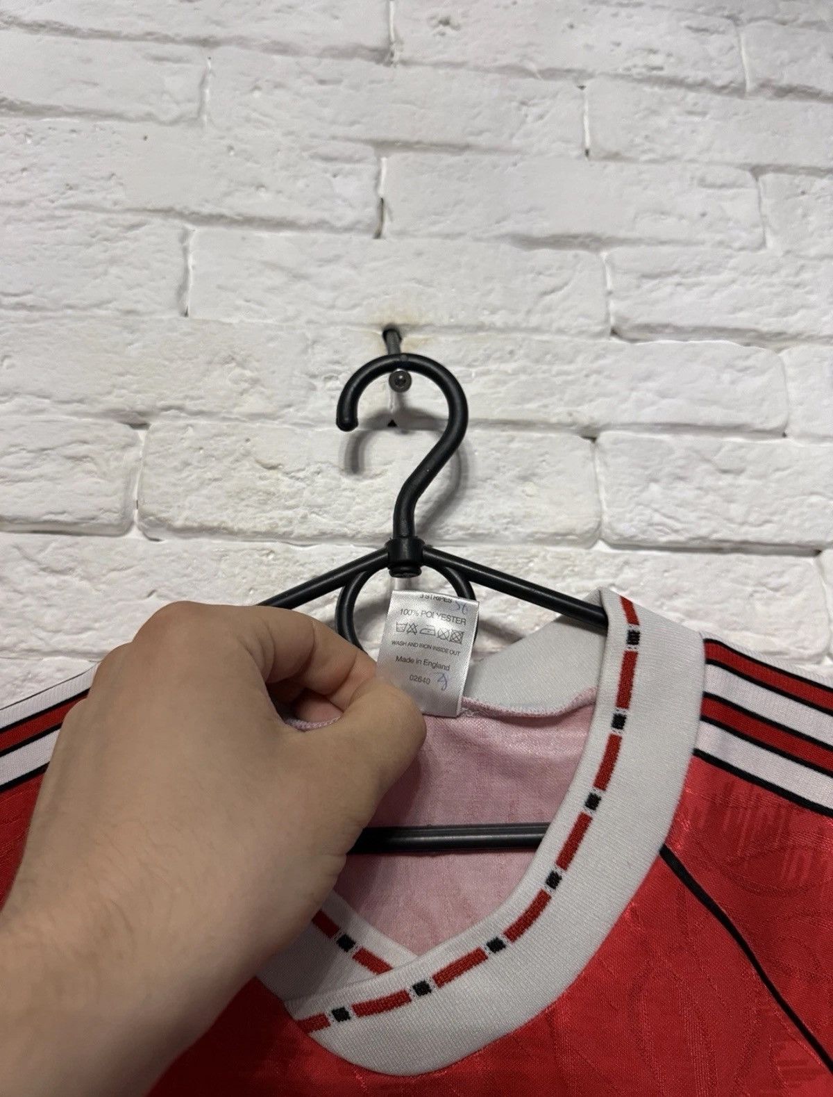 Adidas Rare Vintage Adidas Manchester United 1986-1988 Jersey Home Size US L / EU 52-54 / 3 - 4 Thumbnail