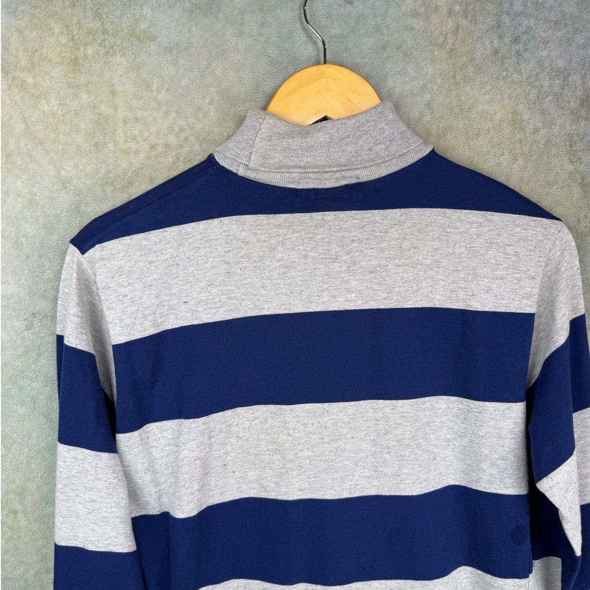 Polo Ralph Lauren × Vintage VTG 90s Polo Ralph Lauren Turtleneck Youth Sz L Striped Size L / US 10 / IT 46 - 7 Thumbnail