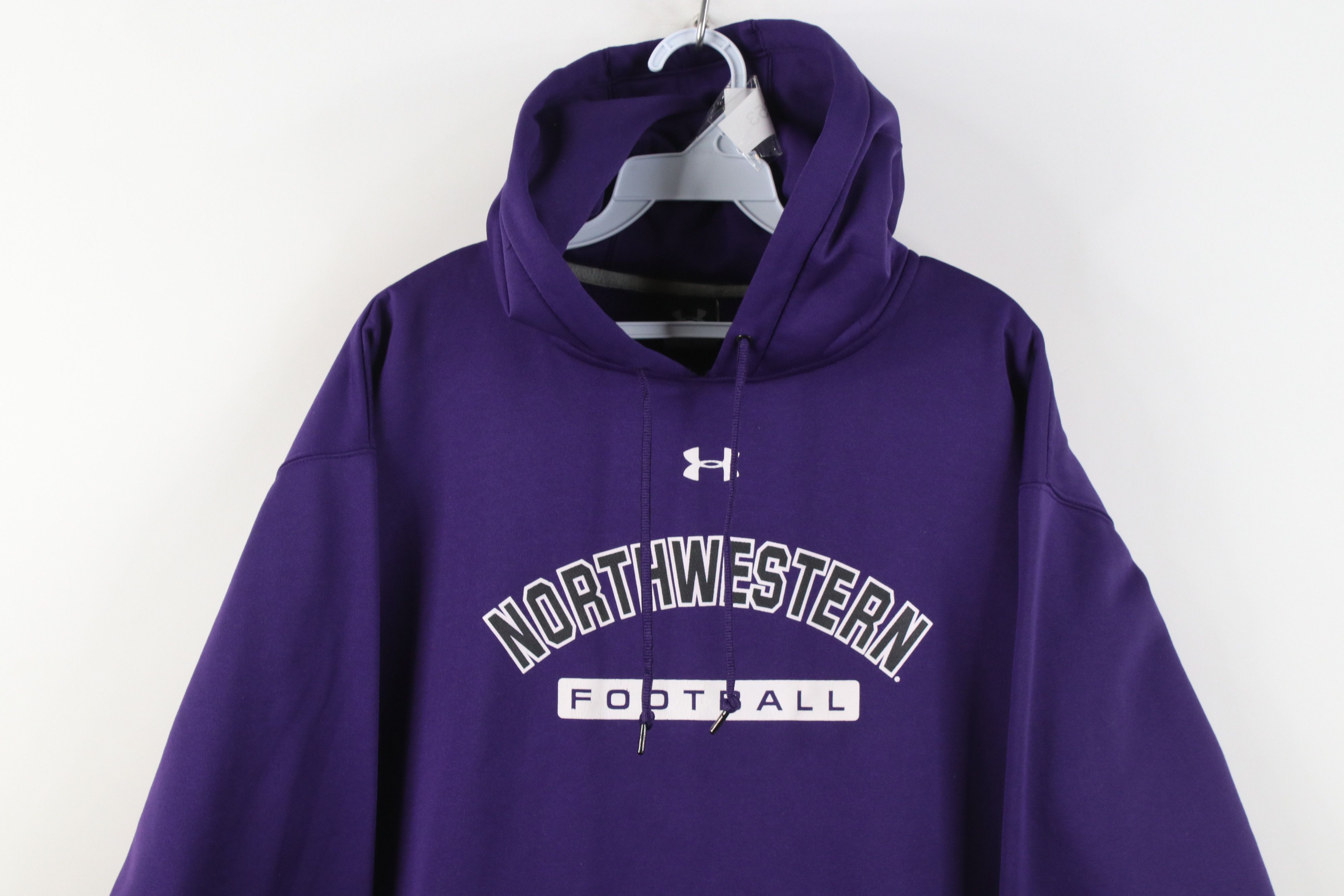 Under Armour Under Armour Issued Northwestern University Football Hoodie Size US M / EU 48-50 / 2 - 2 Thumbnail