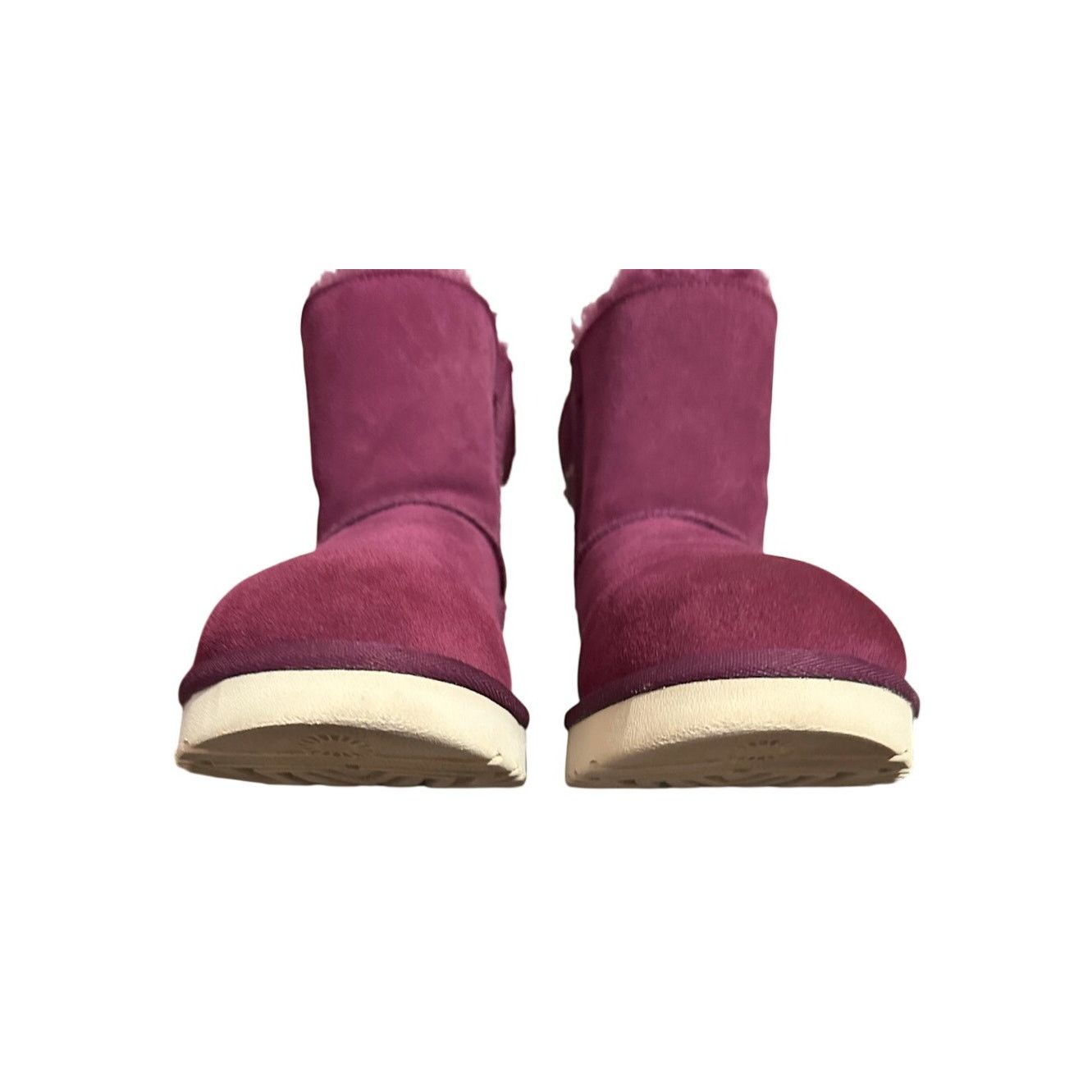 Ugg UGG PREOWNED EXCELLENT CONDITION - Purple suede boots lined Size US 10 / IT 40 - 1 Thumbnail