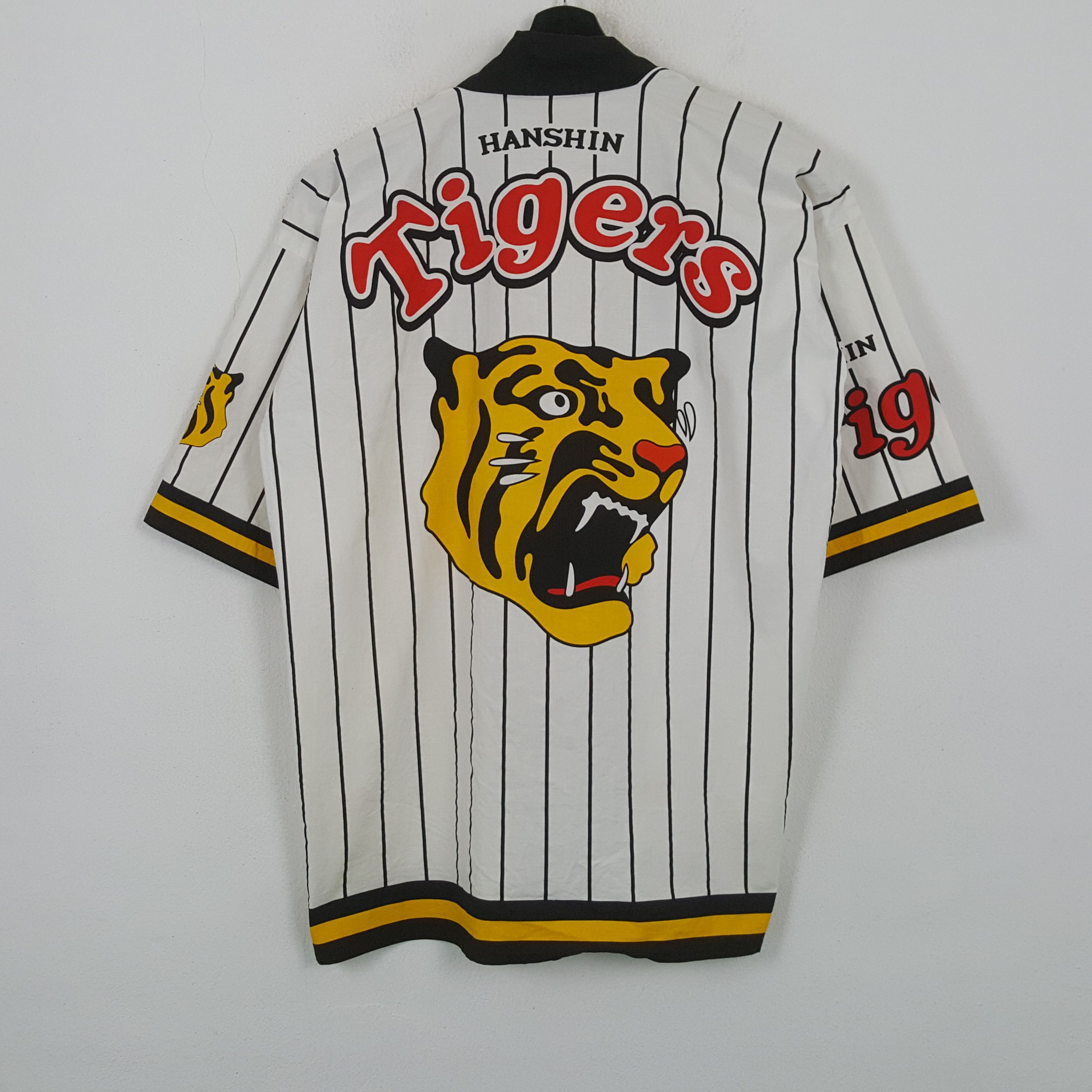 MLB Hanshin Tigers Japanese Baseball Team Kimono Jacket RR12 Size US L / EU 52-54 / 3 - 1 Thumbnail