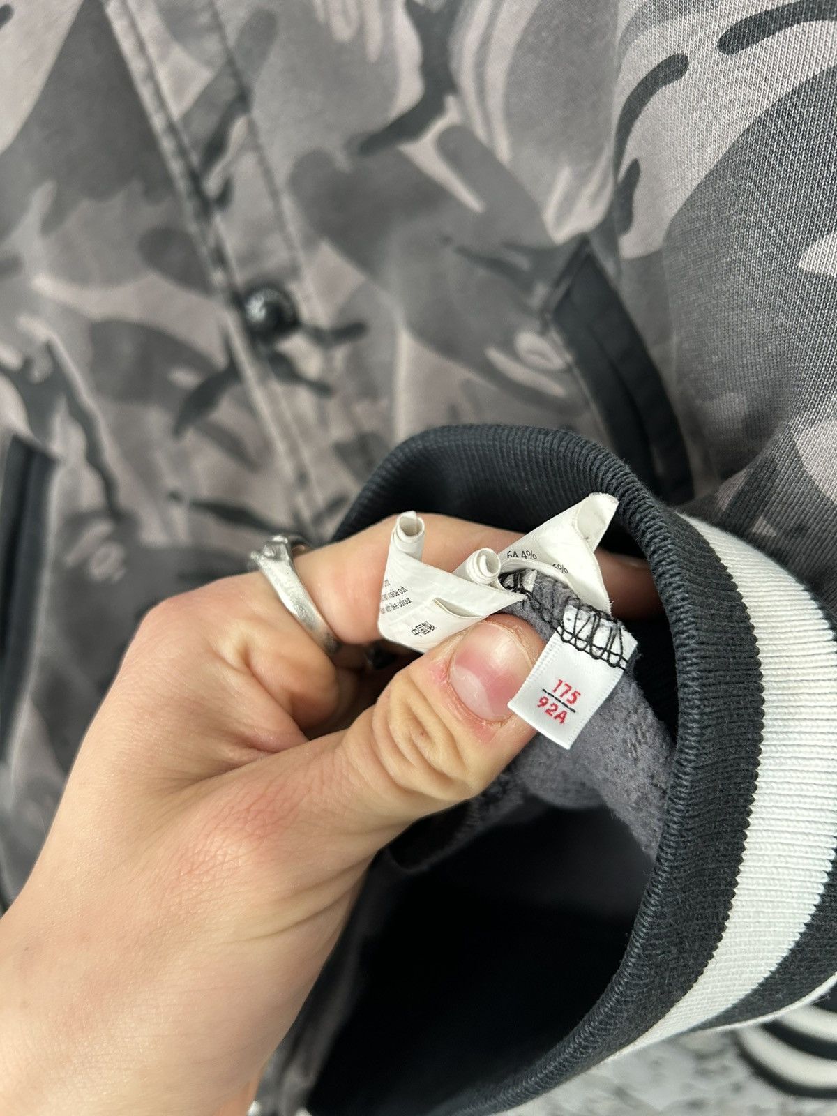 Aape Vintage Aape Now by A Bathing Ape Camo Military Varsity Hype Size US M / EU 48-50 / 2 - 10 Thumbnail