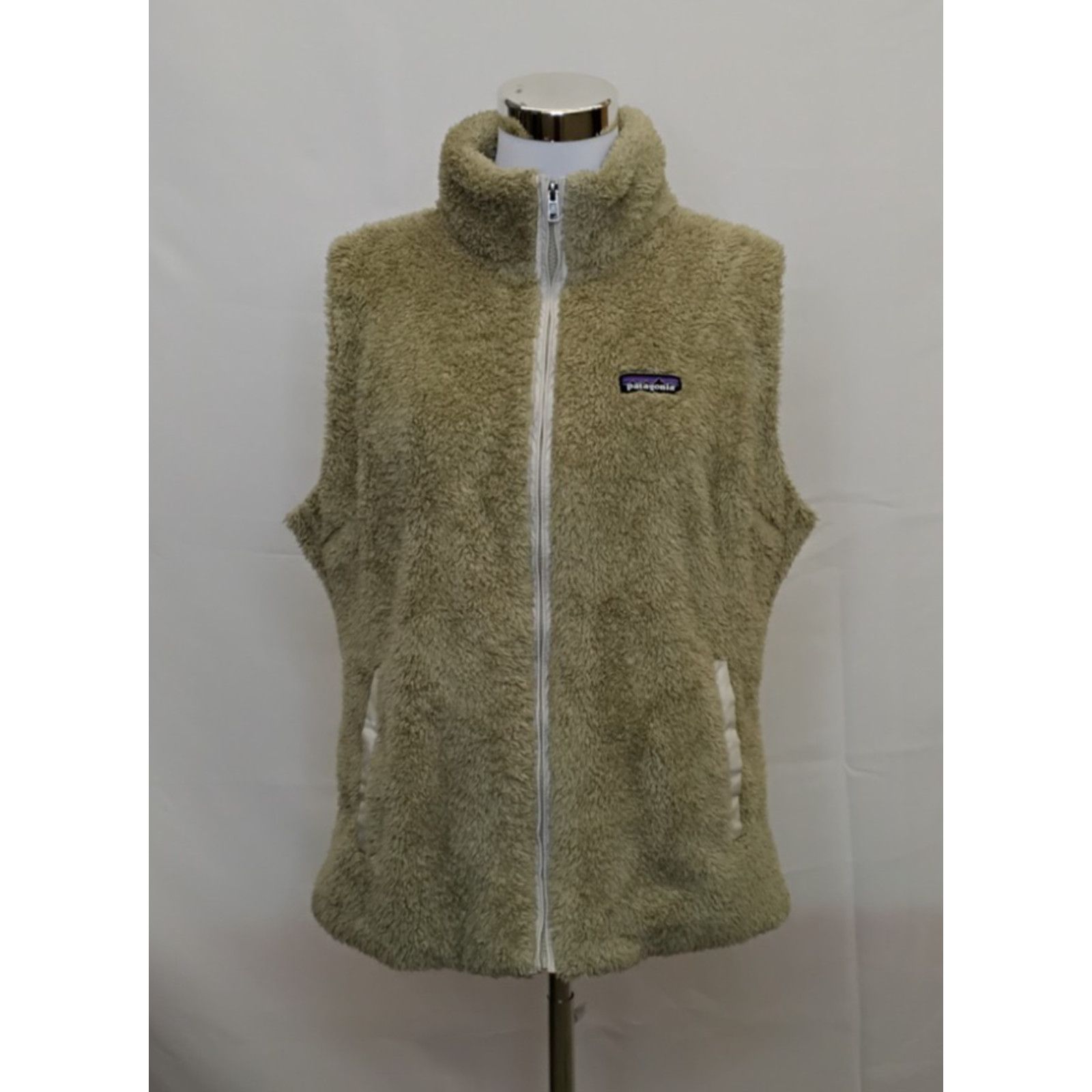 Patagonia Patagonia Los Gatos Vest Women's XL Beige Deep Pile Fleece Size XL / US 12-14 / IT 48-50 - 2 Thumbnail