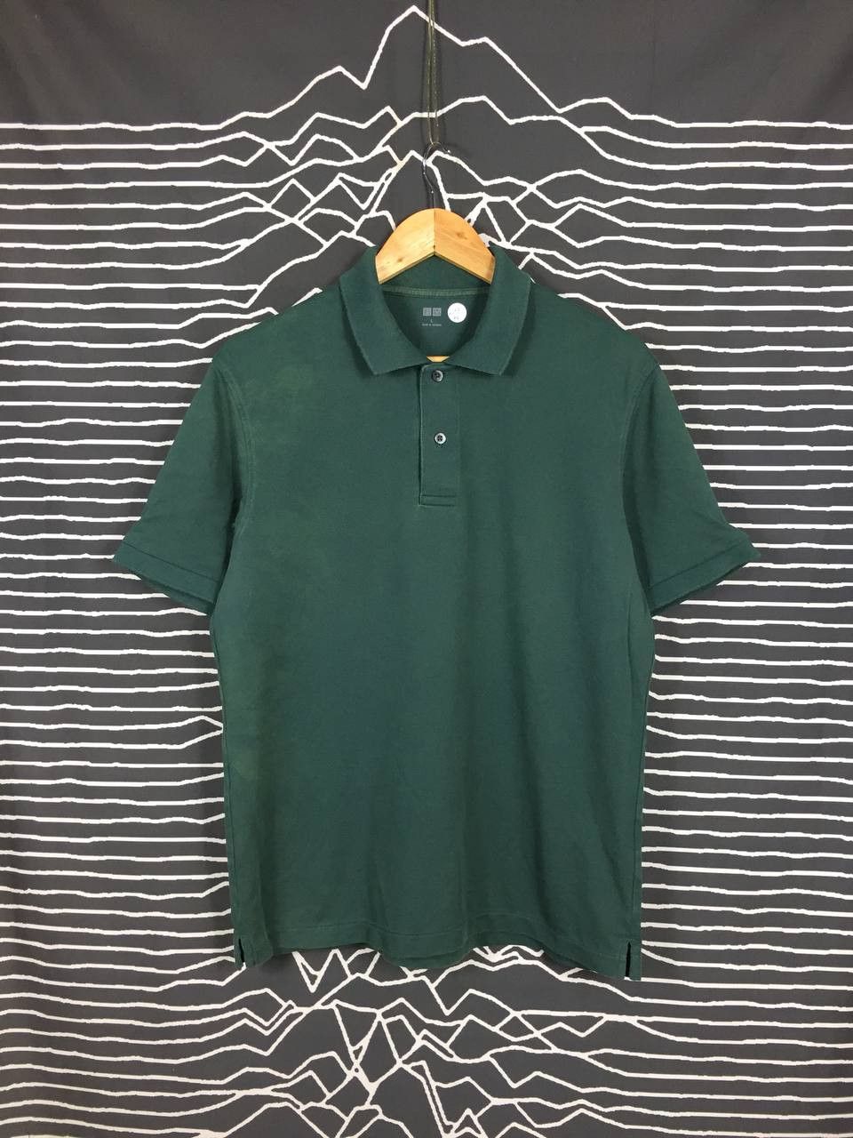 Japanese Brand × Uniqlo Uniqlo Dry Pique Short Sleeve Casual Polo Tee Size US L / EU 52-54 / 3 - 1 Thumbnail