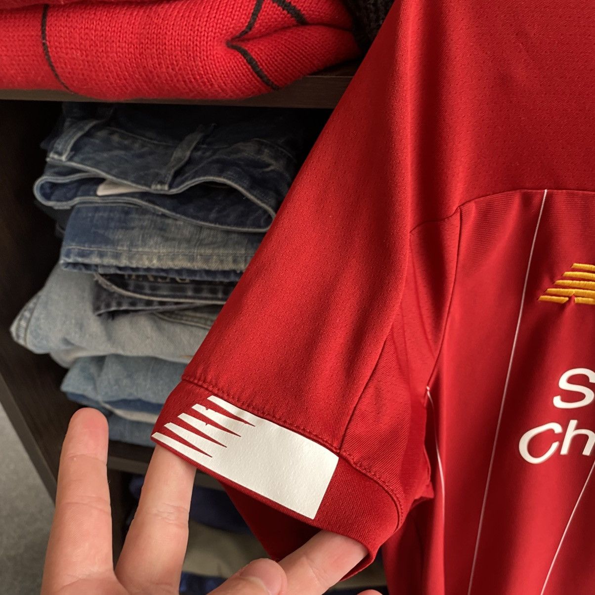 New Balance New Balance FC Liverpool big logo home soccer jersey Size US S / EU 44-46 / 1 - 5 Thumbnail