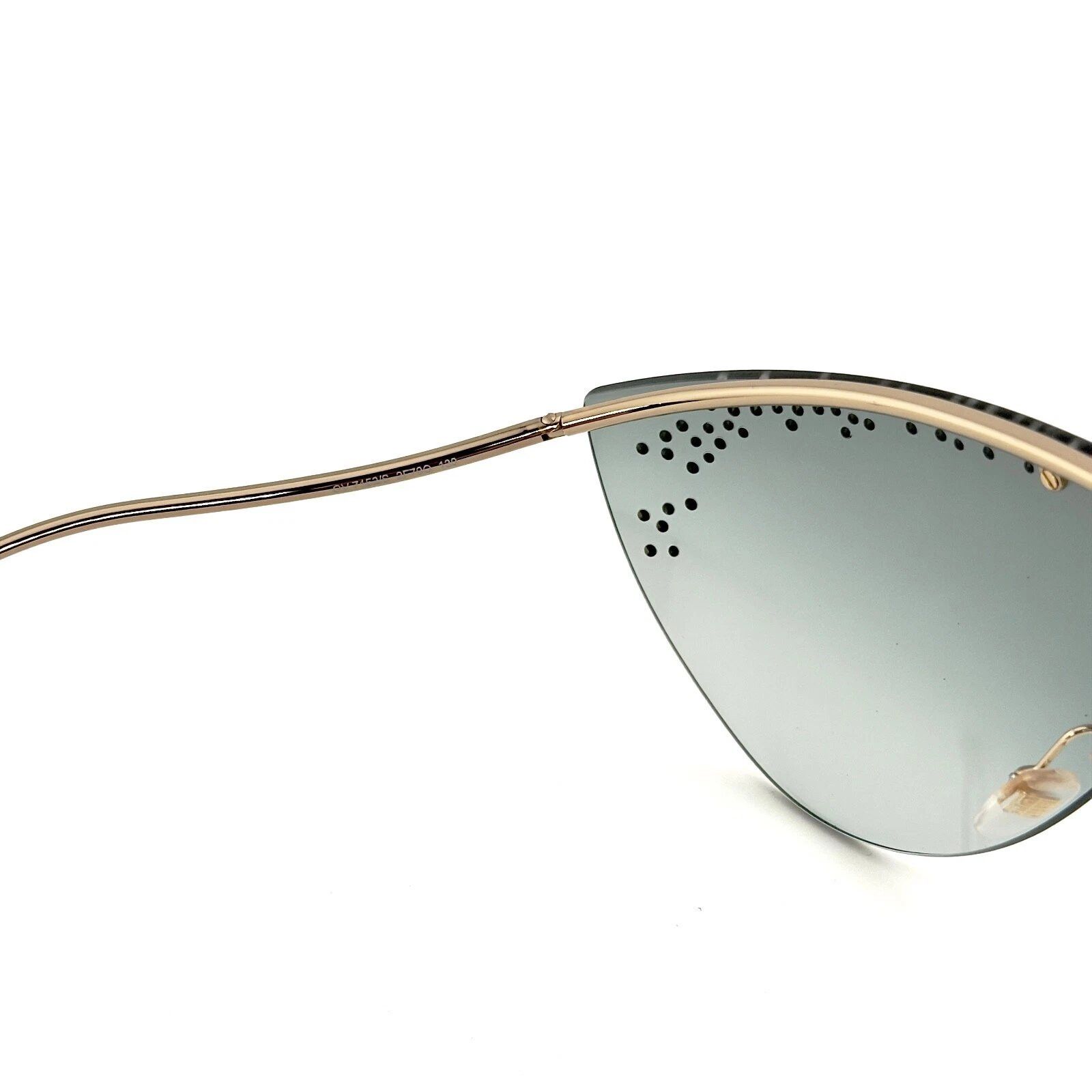 Givenchy GIVENCHY GV7152s Ariana 7152 Gold Gray Crystal Mask Runway Size ONE SIZE - 3 Thumbnail