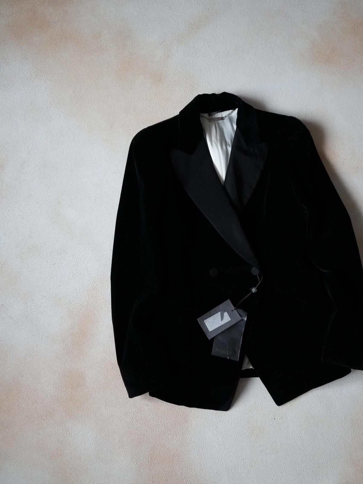 Other NEW FW2013 Alexander McQueen Velvet Tailored Blazer Women Size S / US 4 / IT 40 - 3 Thumbnail