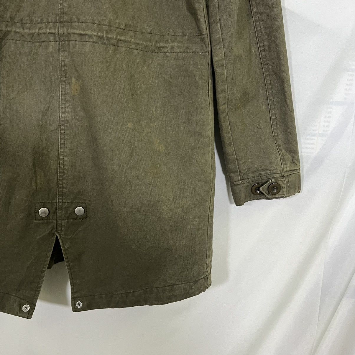 14th Addiction VINTAGE ARMY MILITARY STYLE B-S FISHTAIL HOODED PARKA Size US M / EU 48-50 / 2 - 10 Thumbnail