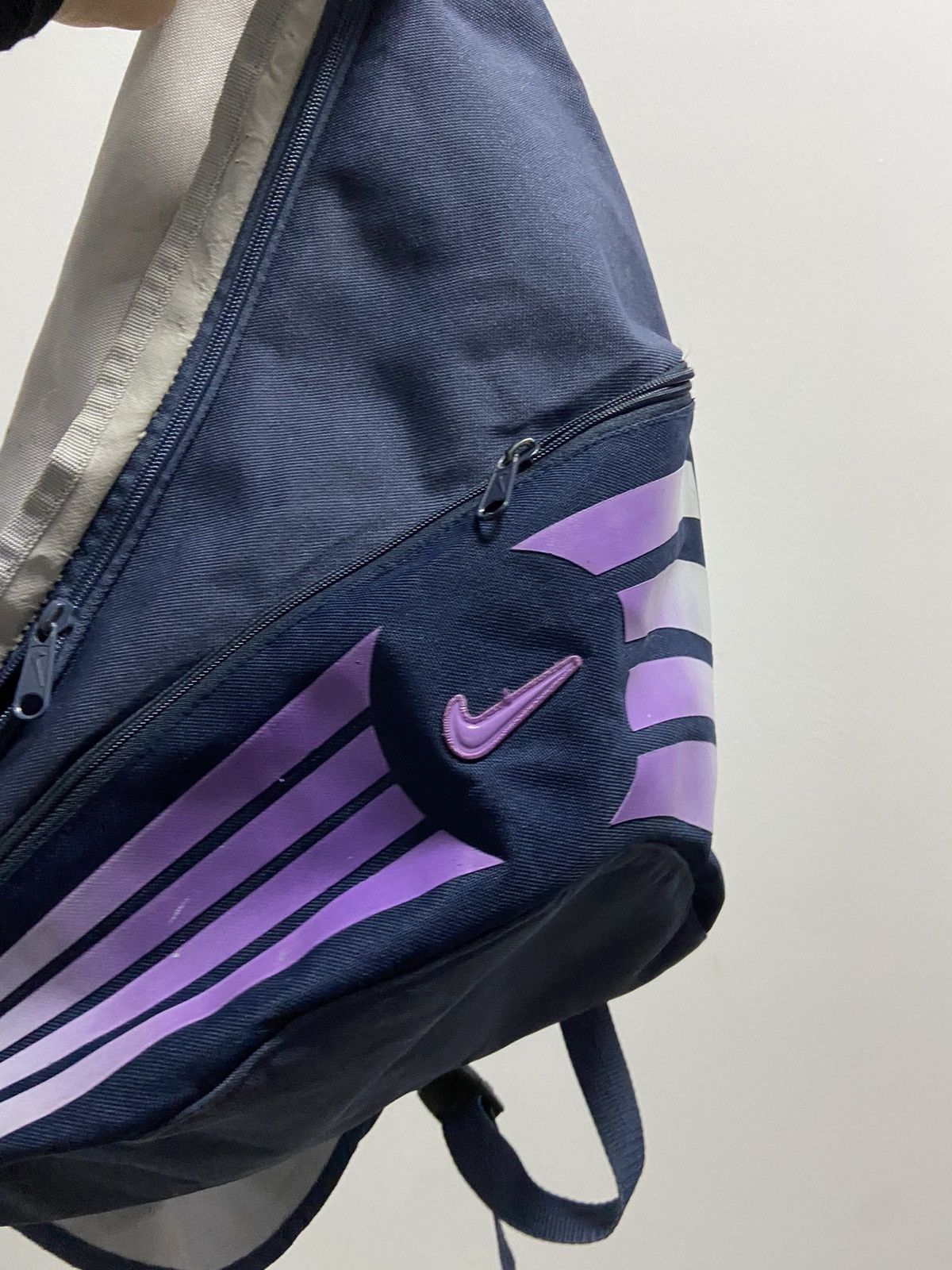 Nike × Vintage Nike Shoulder sling Bag Vintage Grid Sport Style Y2K Size ONE SIZE - 5 Thumbnail