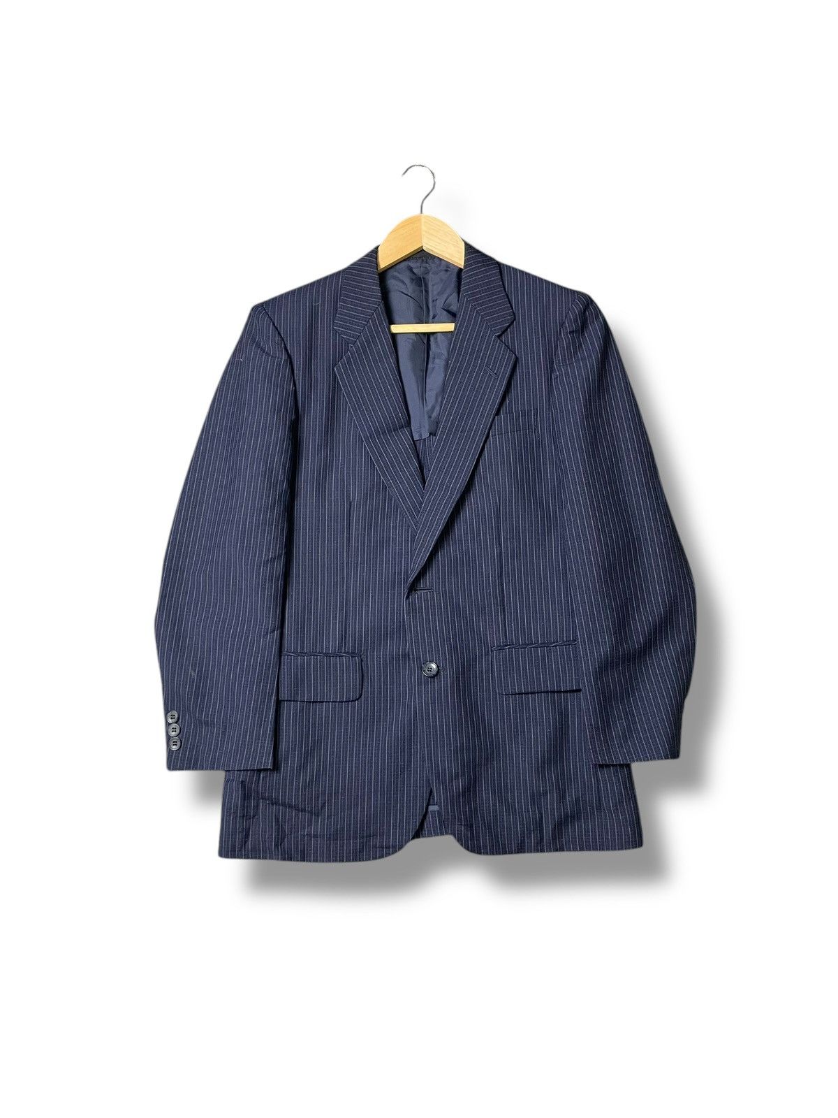 Designer × Pierre Cardin × Vintage Vintage Pierre Cardin Striped Blazer (49) Size US XS / EU 42 / 0 - 1 Thumbnail