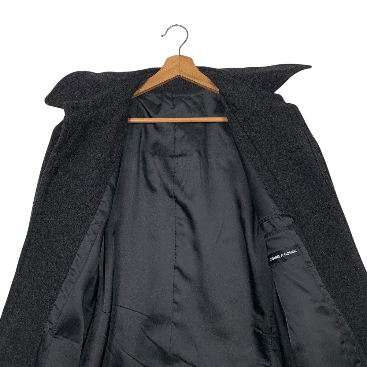 Japanese Brand D Homme A Homme Wool Coat Size US M / EU 48-50 / 2 - 13 Thumbnail