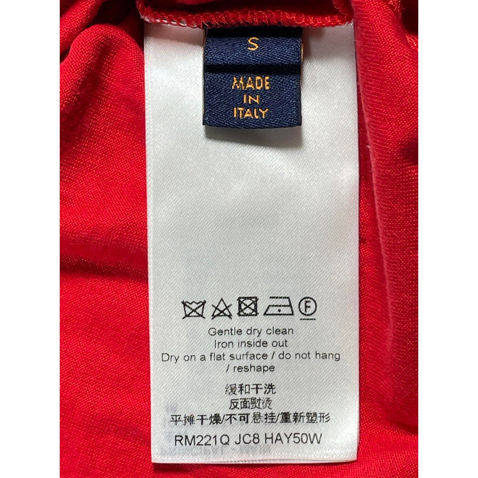 Louis Vuitton Louis Vuitton Classic Red Tee Size US S / EU 44-46 / 1 - 3 Thumbnail