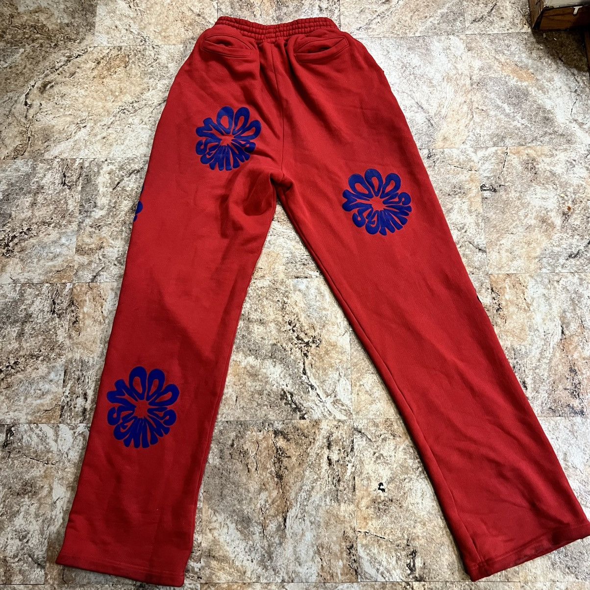 Jerome Jhamal Mood Swings Red Stack Sweatpants Size US 32 / EU 48 - 2 Thumbnail